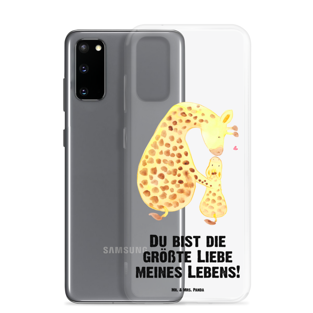 Handyhülle Giraffe mit Kind Giraffe, Kind, Mutter, Mama, Tochter, Sohn, Lieblingsmensch Handyhülle, Handycover, Transparente Handyhülle, Flexible Handyhülle, Handyschutz, Transparent, Durchsichtig, Schutzhülle für Handy, Stilvolle Handyhülle, Robuste Handyhülle, Schutz vor Kratzern, Schützende Handyhülle  Afrika, Wildtiere