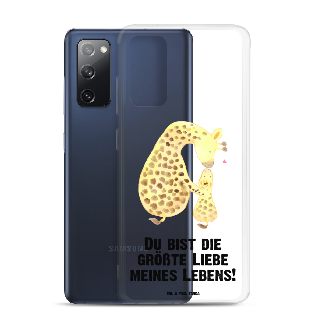 Handyhülle Giraffe mit Kind Giraffe, Kind, Mutter, Mama, Tochter, Sohn, Lieblingsmensch Handyhülle, Handycover, Transparente Handyhülle, Flexible Handyhülle, Handyschutz, Transparent, Durchsichtig, Schutzhülle für Handy, Stilvolle Handyhülle, Robuste Handyhülle, Schutz vor Kratzern, Schützende Handyhülle  Afrika, Wildtiere