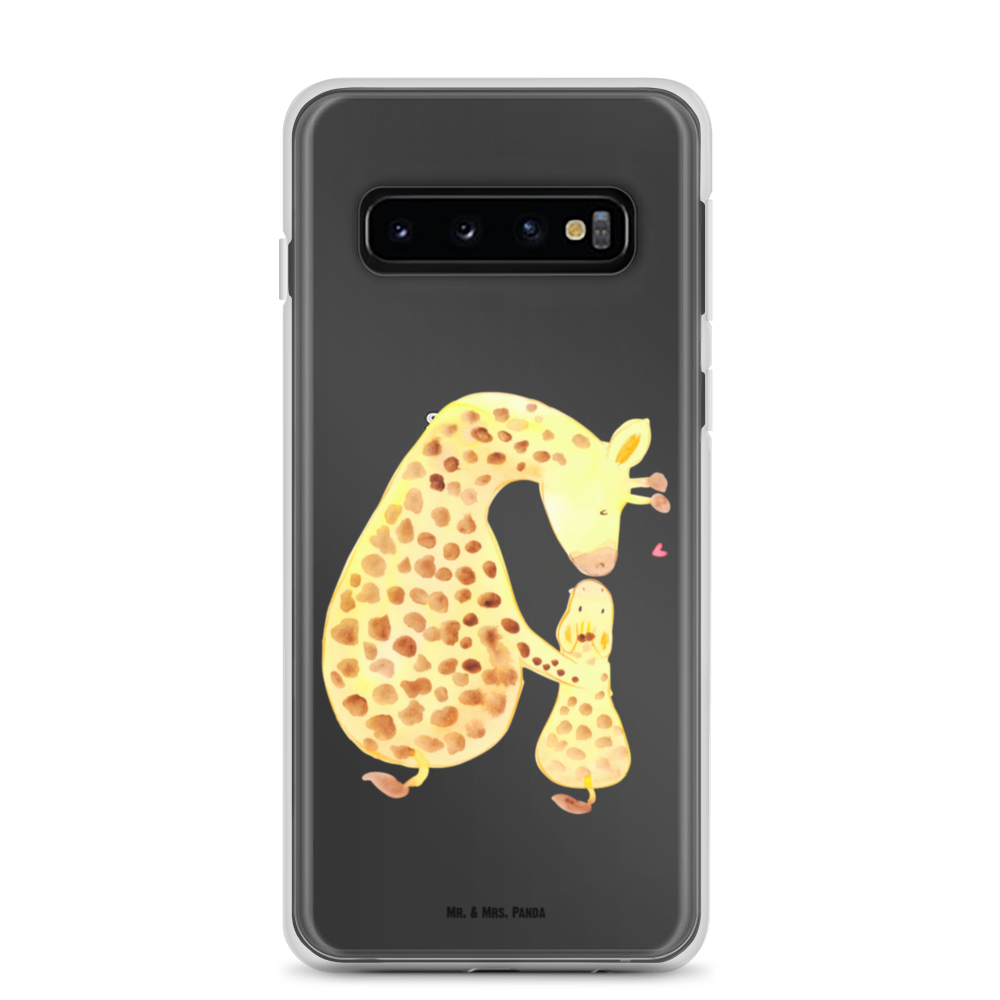 Handyhülle Giraffe mit Kind Giraffe, Kind, Mutter, Mama, Tochter, Sohn, Lieblingsmensch Handyhülle, Handycover, Transparente Handyhülle, Flexible Handyhülle, Handyschutz, Transparent, Durchsichtig, Schutzhülle für Handy, Stilvolle Handyhülle, Robuste Handyhülle, Schutz vor Kratzern, Schützende Handyhülle  Afrika, Wildtiere