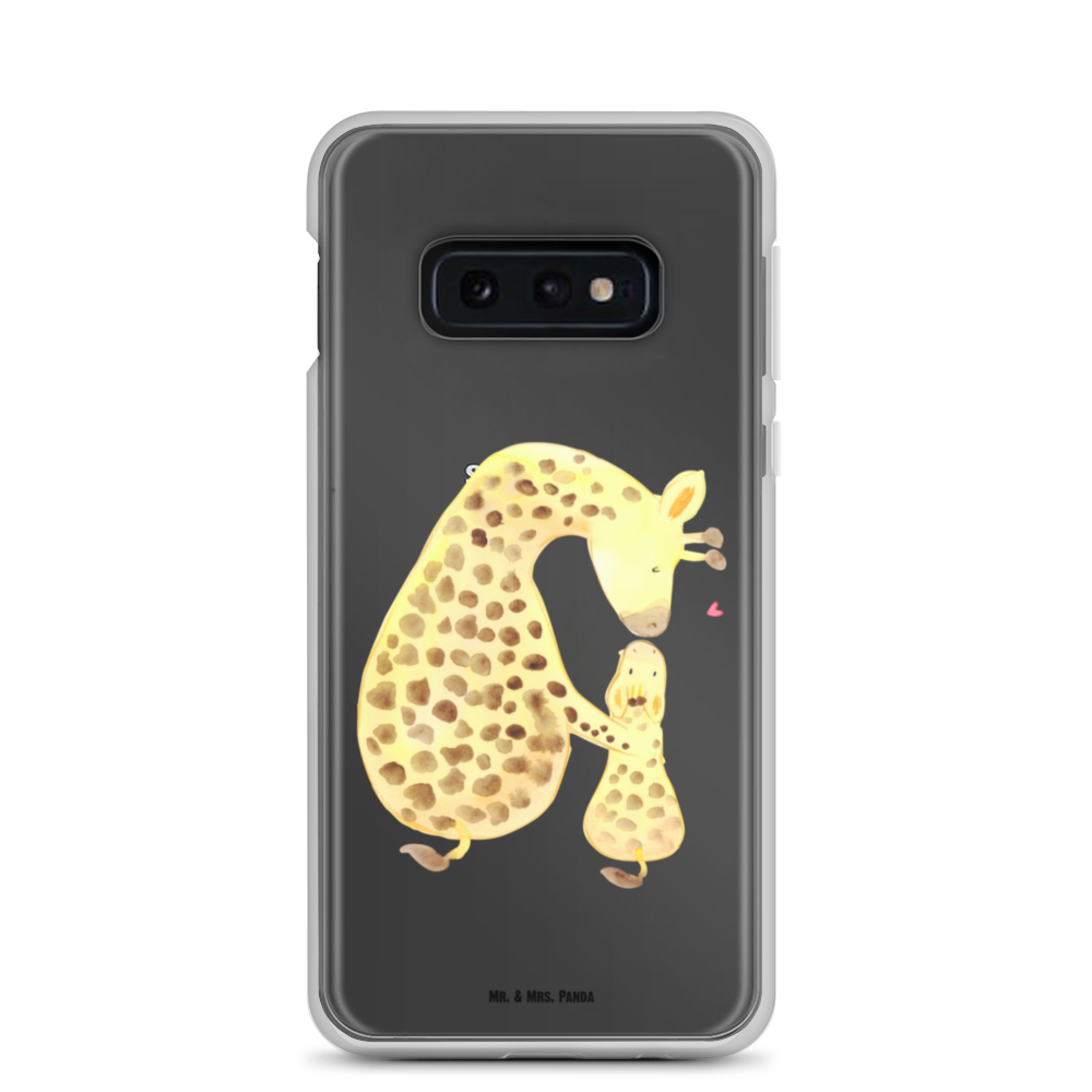 Handyhülle Giraffe mit Kind Giraffe, Kind, Mutter, Mama, Tochter, Sohn, Lieblingsmensch Handyhülle, Handycover, Transparente Handyhülle, Flexible Handyhülle, Handyschutz, Transparent, Durchsichtig, Schutzhülle für Handy, Stilvolle Handyhülle, Robuste Handyhülle, Schutz vor Kratzern, Schützende Handyhülle  Afrika, Wildtiere