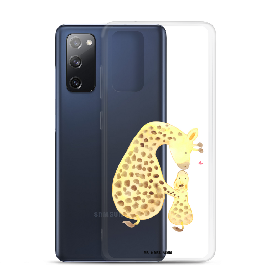 Handyhülle Giraffe mit Kind Giraffe, Kind, Mutter, Mama, Tochter, Sohn, Lieblingsmensch Handyhülle, Handycover, Transparente Handyhülle, Flexible Handyhülle, Handyschutz, Transparent, Durchsichtig, Schutzhülle für Handy, Stilvolle Handyhülle, Robuste Handyhülle, Schutz vor Kratzern, Schützende Handyhülle  Afrika, Wildtiere
