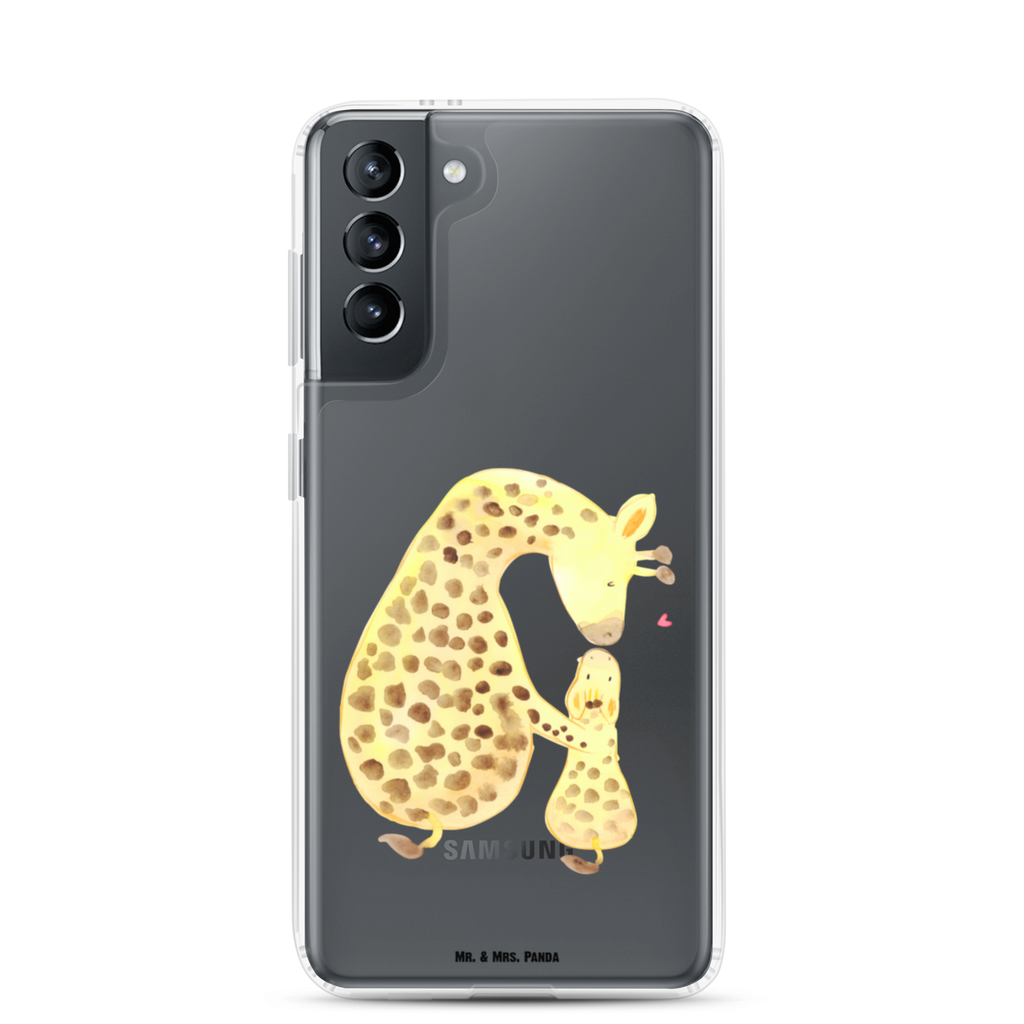 Handyhülle Giraffe mit Kind Giraffe, Kind, Mutter, Mama, Tochter, Sohn, Lieblingsmensch Handyhülle, Handycover, Transparente Handyhülle, Flexible Handyhülle, Handyschutz, Transparent, Durchsichtig, Schutzhülle für Handy, Stilvolle Handyhülle, Robuste Handyhülle, Schutz vor Kratzern, Schützende Handyhülle  Afrika, Wildtiere