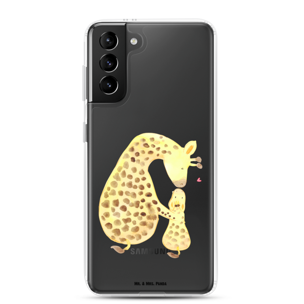 Handyhülle Giraffe mit Kind Giraffe, Kind, Mutter, Mama, Tochter, Sohn, Lieblingsmensch Handyhülle, Handycover, Transparente Handyhülle, Flexible Handyhülle, Handyschutz, Transparent, Durchsichtig, Schutzhülle für Handy, Stilvolle Handyhülle, Robuste Handyhülle, Schutz vor Kratzern, Schützende Handyhülle  Afrika, Wildtiere