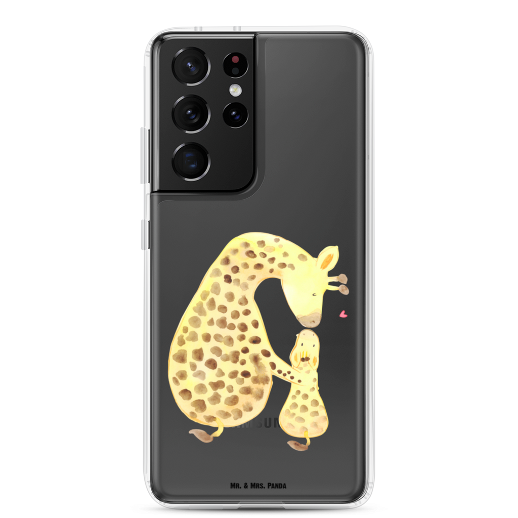 Handyhülle Giraffe mit Kind Giraffe, Kind, Mutter, Mama, Tochter, Sohn, Lieblingsmensch Handyhülle, Handycover, Transparente Handyhülle, Flexible Handyhülle, Handyschutz, Transparent, Durchsichtig, Schutzhülle für Handy, Stilvolle Handyhülle, Robuste Handyhülle, Schutz vor Kratzern, Schützende Handyhülle  Afrika, Wildtiere