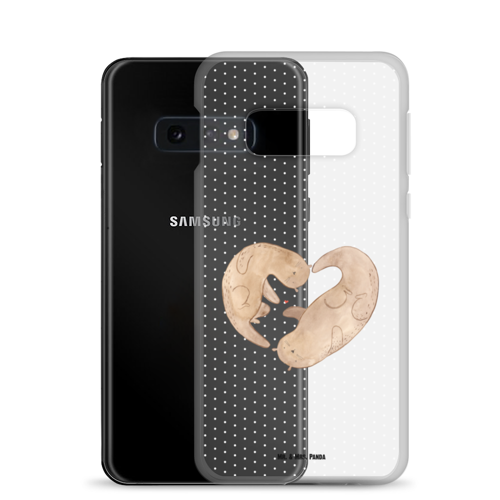 Handyhülle Otter Herz Handyhülle, Handycover, Transparente Handyhülle, Flexible Handyhülle, Handyschutz, Transparent, Durchsichtig, Schutzhülle für Handy, Stilvolle Handyhülle, Robuste Handyhülle, Schutz vor Kratzern, Schützende Handyhülle, Otter, Fischotter, Seeotter, Liebe, Herz, Liebesbeweis, Liebesgeschenk, Bessere Hälfte, Love you, Jahrestag, Hochzeitstag, Verlobung, gemeinsames Leben