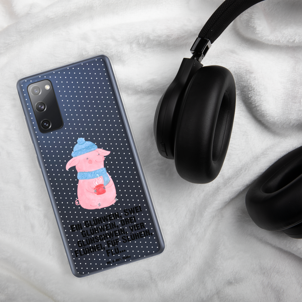 Handyhülle Lallelndes Glühschwein Glühwein, Betrunken, Weihnachtsmarkt, Spruch Handyhülle, Handycover, Transparente Handyhülle, Flexible Handyhülle, Handyschutz, Transparent, Durchsichtig, Schutzhülle für Handy, Stilvolle Handyhülle, Robuste Handyhülle, Schutz vor Kratzern, Schützende Handyhülle  Winter, Weihnachten, Weihnachtsdeko, Nikolaus, Advent, Heiligabend, Wintermotiv