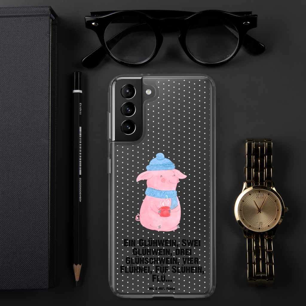 Handyhülle Lallelndes Glühschwein Glühwein, Betrunken, Weihnachtsmarkt, Spruch Handyhülle, Handycover, Transparente Handyhülle, Flexible Handyhülle, Handyschutz, Transparent, Durchsichtig, Schutzhülle für Handy, Stilvolle Handyhülle, Robuste Handyhülle, Schutz vor Kratzern, Schützende Handyhülle  Winter, Weihnachten, Weihnachtsdeko, Nikolaus, Advent, Heiligabend, Wintermotiv