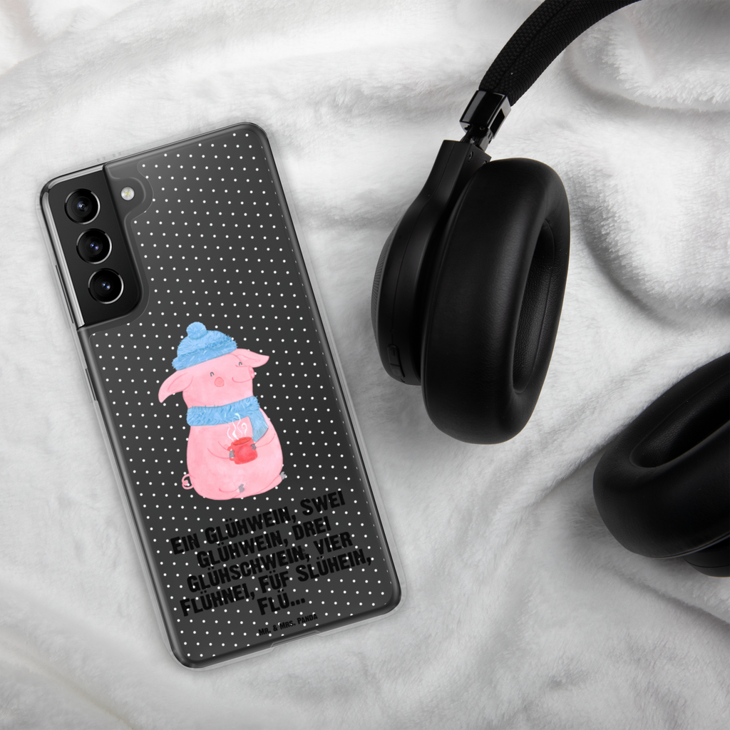 Handyhülle Lallelndes Glühschwein Glühwein, Betrunken, Weihnachtsmarkt, Spruch Handyhülle, Handycover, Transparente Handyhülle, Flexible Handyhülle, Handyschutz, Transparent, Durchsichtig, Schutzhülle für Handy, Stilvolle Handyhülle, Robuste Handyhülle, Schutz vor Kratzern, Schützende Handyhülle  Winter, Weihnachten, Weihnachtsdeko, Nikolaus, Advent, Heiligabend, Wintermotiv