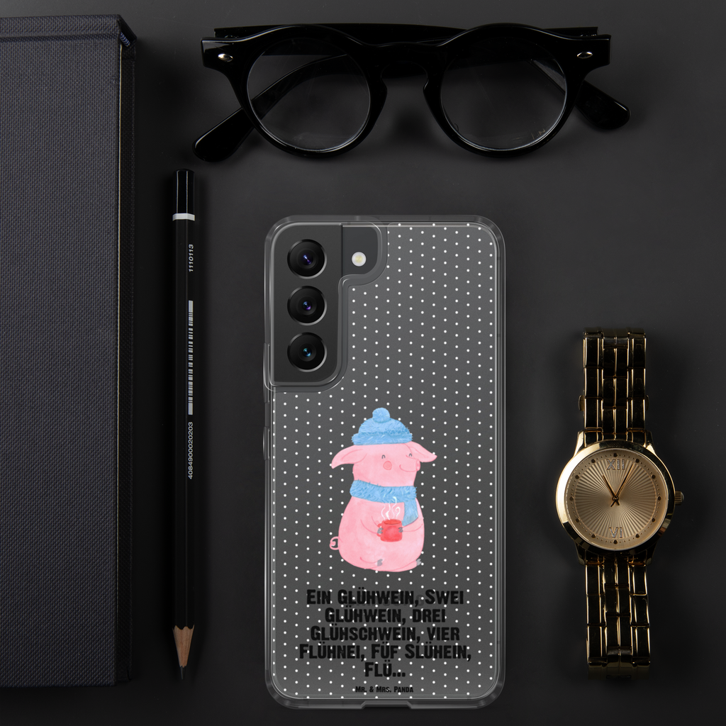 Handyhülle Lallelndes Glühschwein Glühwein, Betrunken, Weihnachtsmarkt, Spruch Handyhülle, Handycover, Transparente Handyhülle, Flexible Handyhülle, Handyschutz, Transparent, Durchsichtig, Schutzhülle für Handy, Stilvolle Handyhülle, Robuste Handyhülle, Schutz vor Kratzern, Schützende Handyhülle  Winter, Weihnachten, Weihnachtsdeko, Nikolaus, Advent, Heiligabend, Wintermotiv