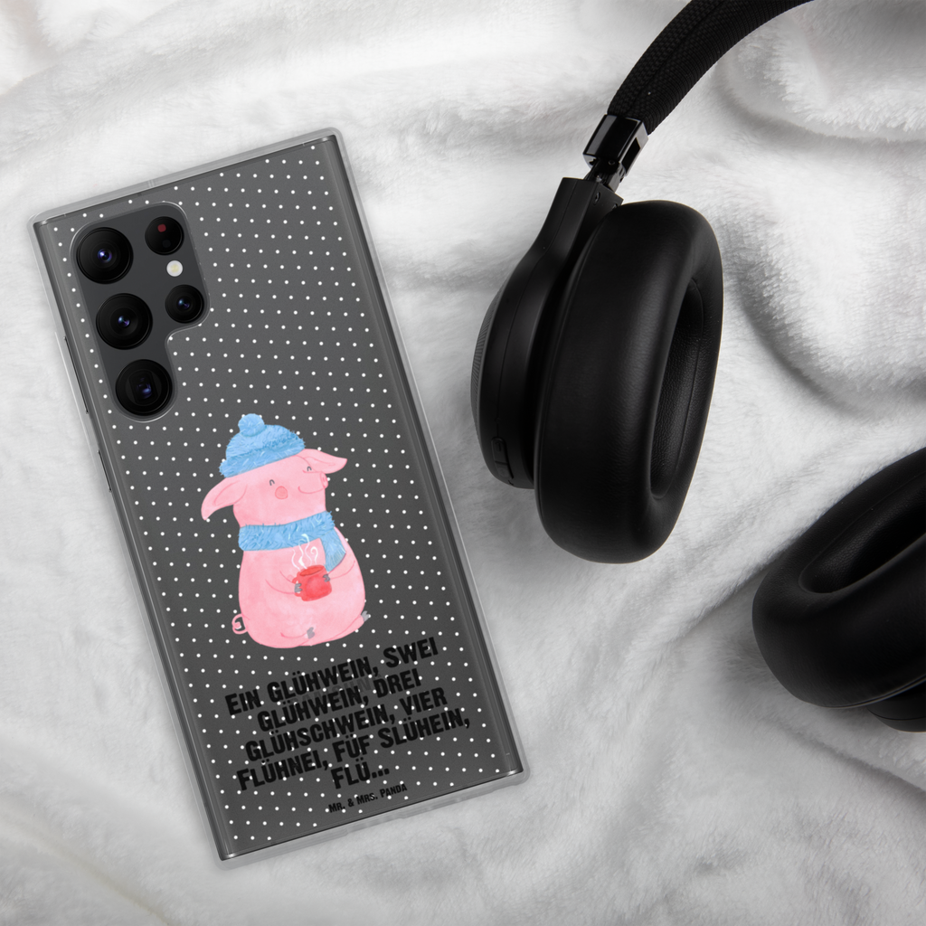 Handyhülle Lallelndes Glühschwein Glühwein, Betrunken, Weihnachtsmarkt, Spruch Handyhülle, Handycover, Transparente Handyhülle, Flexible Handyhülle, Handyschutz, Transparent, Durchsichtig, Schutzhülle für Handy, Stilvolle Handyhülle, Robuste Handyhülle, Schutz vor Kratzern, Schützende Handyhülle  Winter, Weihnachten, Weihnachtsdeko, Nikolaus, Advent, Heiligabend, Wintermotiv