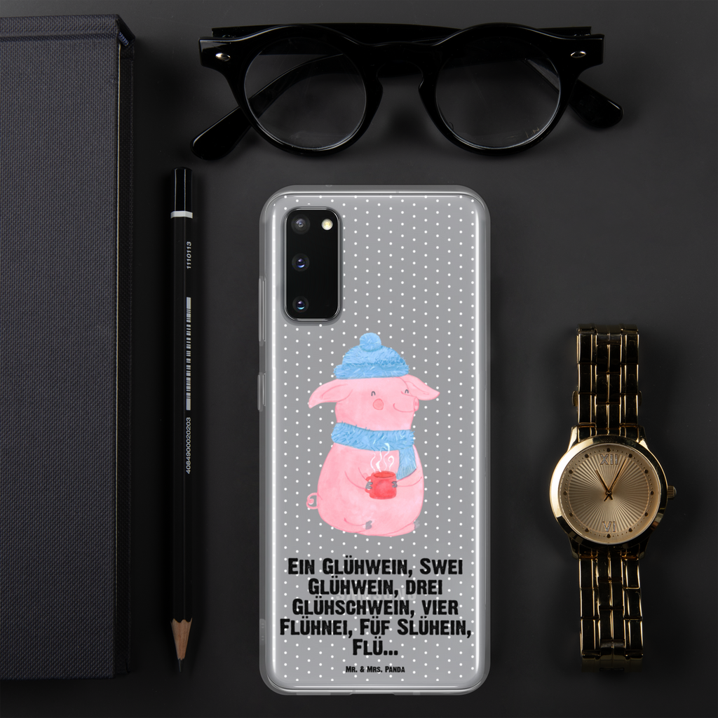 Handyhülle Lallelndes Glühschwein Glühwein, Betrunken, Weihnachtsmarkt, Spruch Handyhülle, Handycover, Transparente Handyhülle, Flexible Handyhülle, Handyschutz, Transparent, Durchsichtig, Schutzhülle für Handy, Stilvolle Handyhülle, Robuste Handyhülle, Schutz vor Kratzern, Schützende Handyhülle  Winter, Weihnachten, Weihnachtsdeko, Nikolaus, Advent, Heiligabend, Wintermotiv