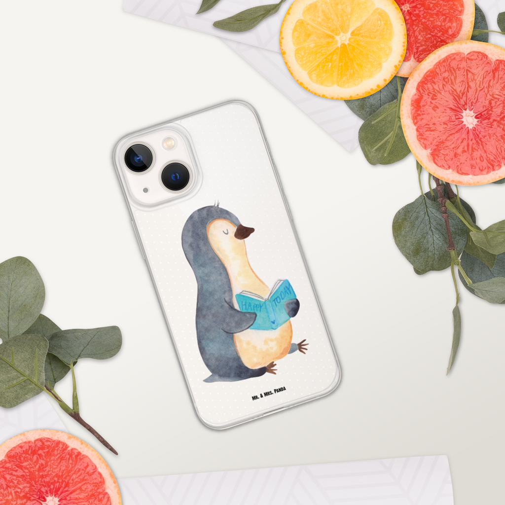 Handyhülle Pinguin Buch Handyhülle, Handycover, Transparente Handyhülle, Flexible Handyhülle, Handyschutz, Transparent, Durchsichtig, Schutzhülle für Handy, Stilvolle Handyhülle, Robuste Handyhülle, Schutz vor Kratzern, Schützende Handyhülle, Pinguin, Pinguine, Buch, Lesen, Bücherwurm, Nichtstun, Faulenzen, Ferien, Urlaub, Freizeit