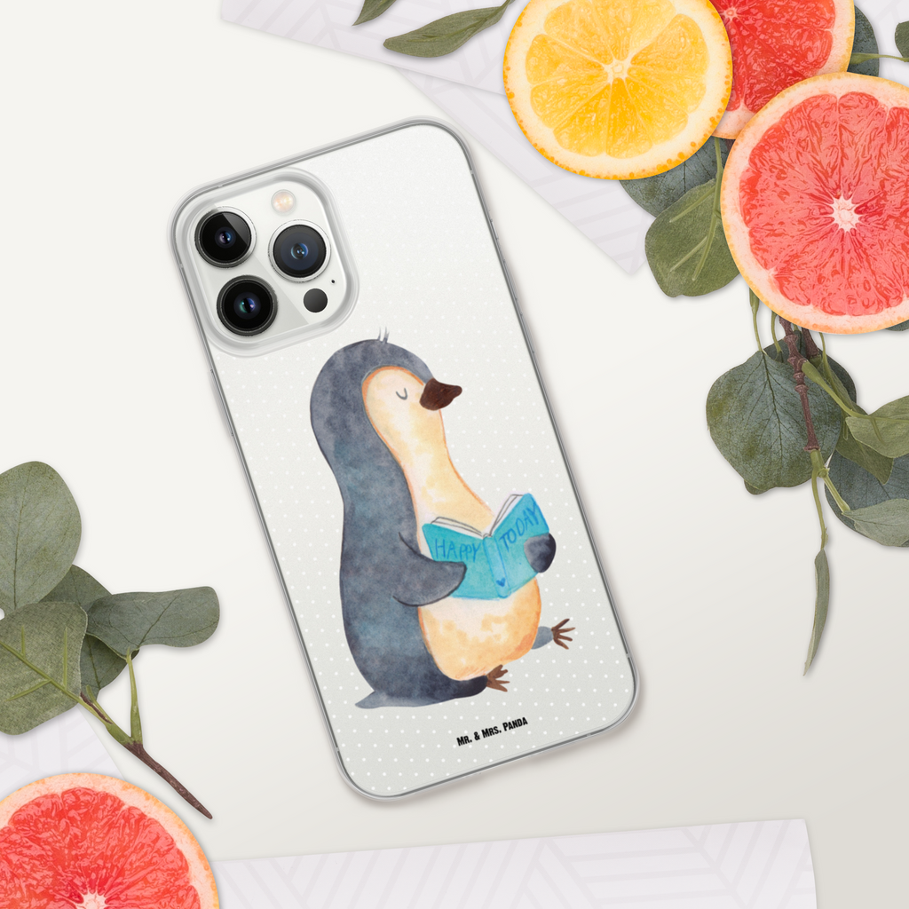 Handyhülle Pinguin Buch Handyhülle, Handycover, Transparente Handyhülle, Flexible Handyhülle, Handyschutz, Transparent, Durchsichtig, Schutzhülle für Handy, Stilvolle Handyhülle, Robuste Handyhülle, Schutz vor Kratzern, Schützende Handyhülle, Pinguin, Pinguine, Buch, Lesen, Bücherwurm, Nichtstun, Faulenzen, Ferien, Urlaub, Freizeit