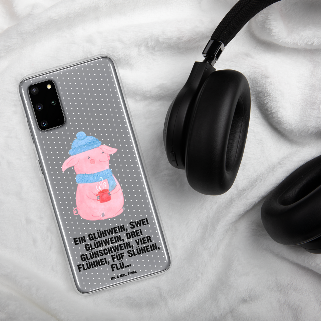 Handyhülle Lallelndes Glühschwein Glühwein, Betrunken, Weihnachtsmarkt, Spruch Handyhülle, Handycover, Transparente Handyhülle, Flexible Handyhülle, Handyschutz, Transparent, Durchsichtig, Schutzhülle für Handy, Stilvolle Handyhülle, Robuste Handyhülle, Schutz vor Kratzern, Schützende Handyhülle  Winter, Weihnachten, Weihnachtsdeko, Nikolaus, Advent, Heiligabend, Wintermotiv