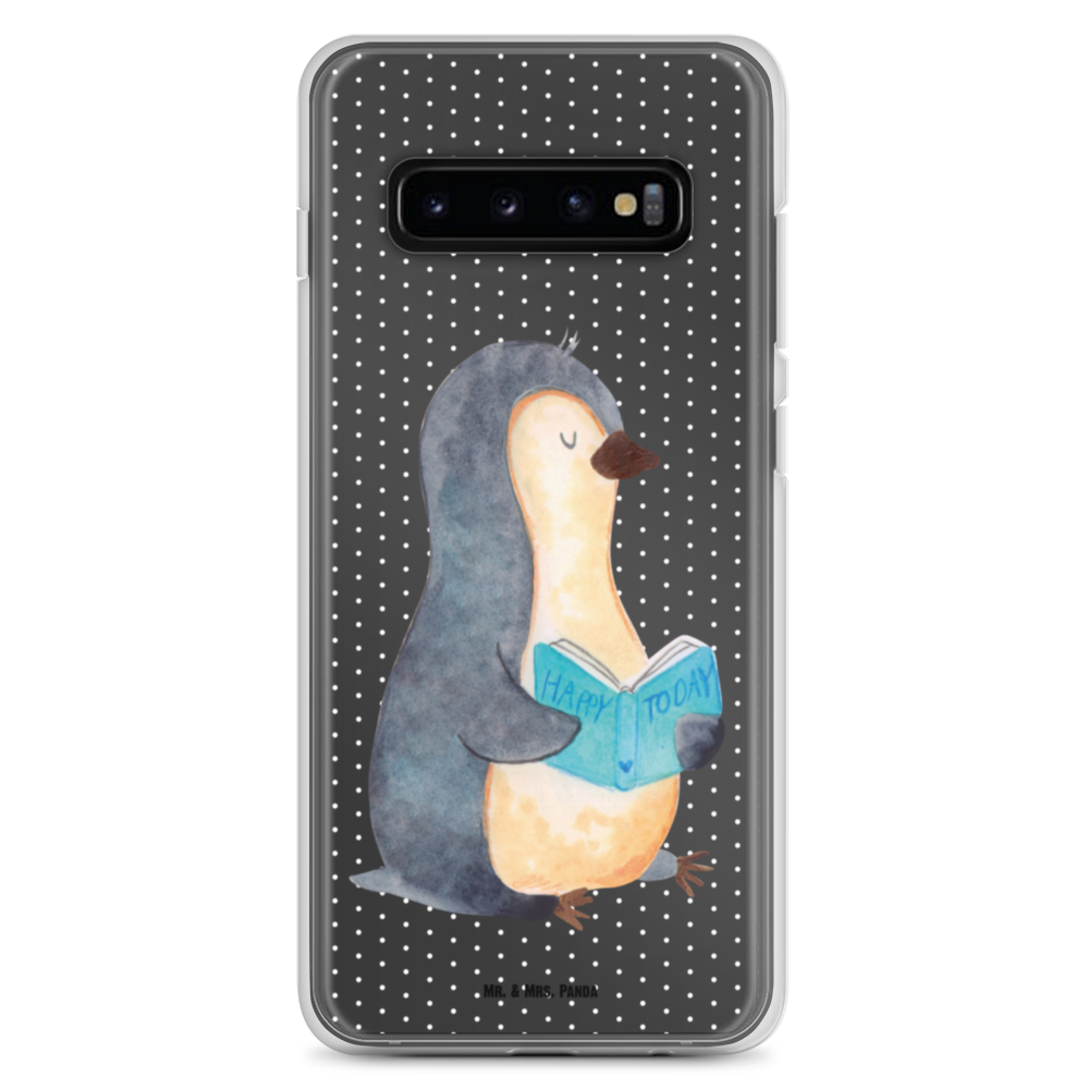 Handyhülle Pinguin Buch Handyhülle, Handycover, Transparente Handyhülle, Flexible Handyhülle, Handyschutz, Transparent, Durchsichtig, Schutzhülle für Handy, Stilvolle Handyhülle, Robuste Handyhülle, Schutz vor Kratzern, Schützende Handyhülle, Pinguin, Pinguine, Buch, Lesen, Bücherwurm, Nichtstun, Faulenzen, Ferien, Urlaub, Freizeit