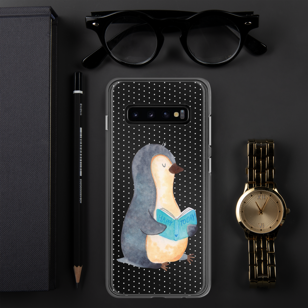 Handyhülle Pinguin Buch Handyhülle, Handycover, Transparente Handyhülle, Flexible Handyhülle, Handyschutz, Transparent, Durchsichtig, Schutzhülle für Handy, Stilvolle Handyhülle, Robuste Handyhülle, Schutz vor Kratzern, Schützende Handyhülle, Pinguin, Pinguine, Buch, Lesen, Bücherwurm, Nichtstun, Faulenzen, Ferien, Urlaub, Freizeit