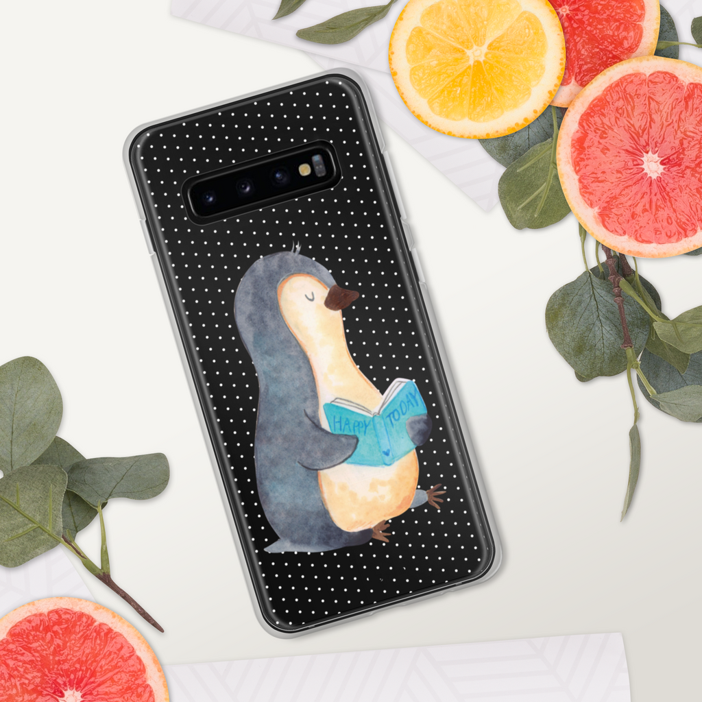 Handyhülle Pinguin Buch Handyhülle, Handycover, Transparente Handyhülle, Flexible Handyhülle, Handyschutz, Transparent, Durchsichtig, Schutzhülle für Handy, Stilvolle Handyhülle, Robuste Handyhülle, Schutz vor Kratzern, Schützende Handyhülle, Pinguin, Pinguine, Buch, Lesen, Bücherwurm, Nichtstun, Faulenzen, Ferien, Urlaub, Freizeit