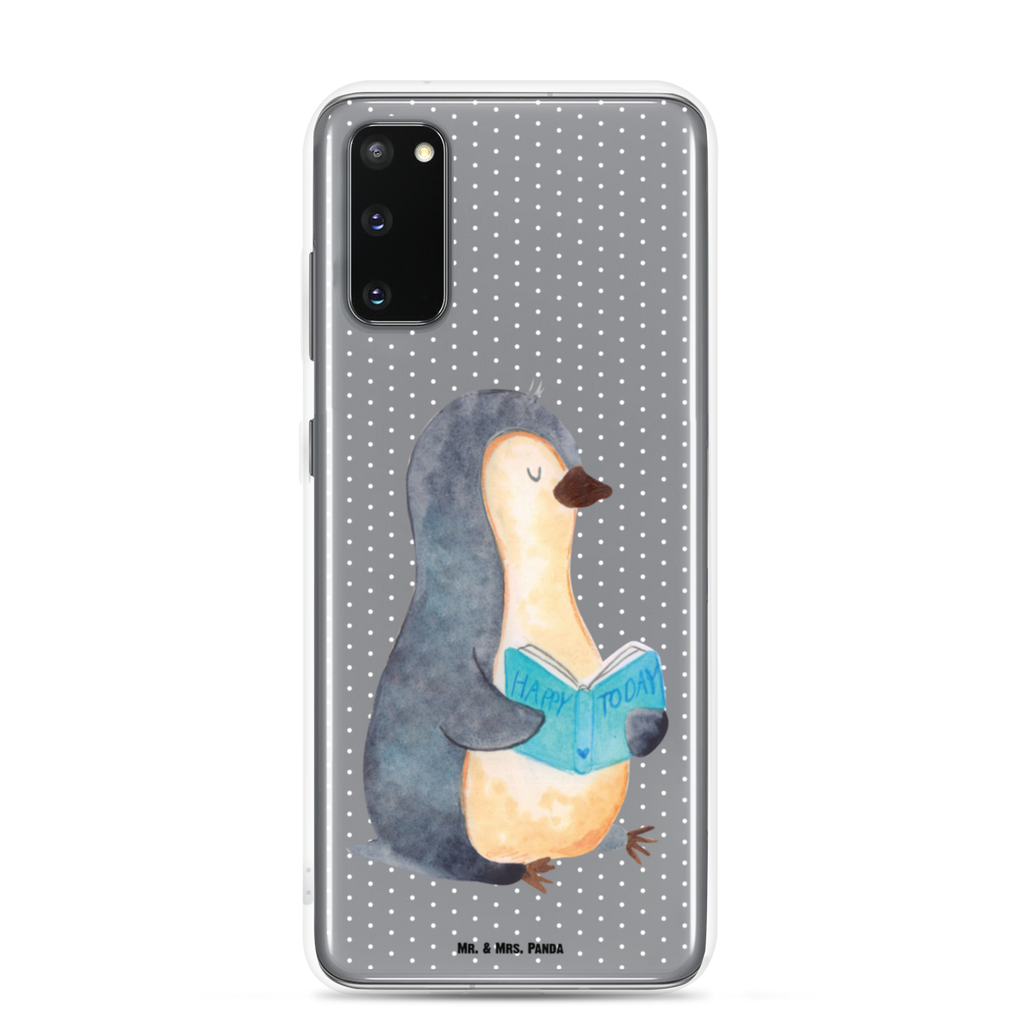 Handyhülle Pinguin Buch Handyhülle, Handycover, Transparente Handyhülle, Flexible Handyhülle, Handyschutz, Transparent, Durchsichtig, Schutzhülle für Handy, Stilvolle Handyhülle, Robuste Handyhülle, Schutz vor Kratzern, Schützende Handyhülle, Pinguin, Pinguine, Buch, Lesen, Bücherwurm, Nichtstun, Faulenzen, Ferien, Urlaub, Freizeit