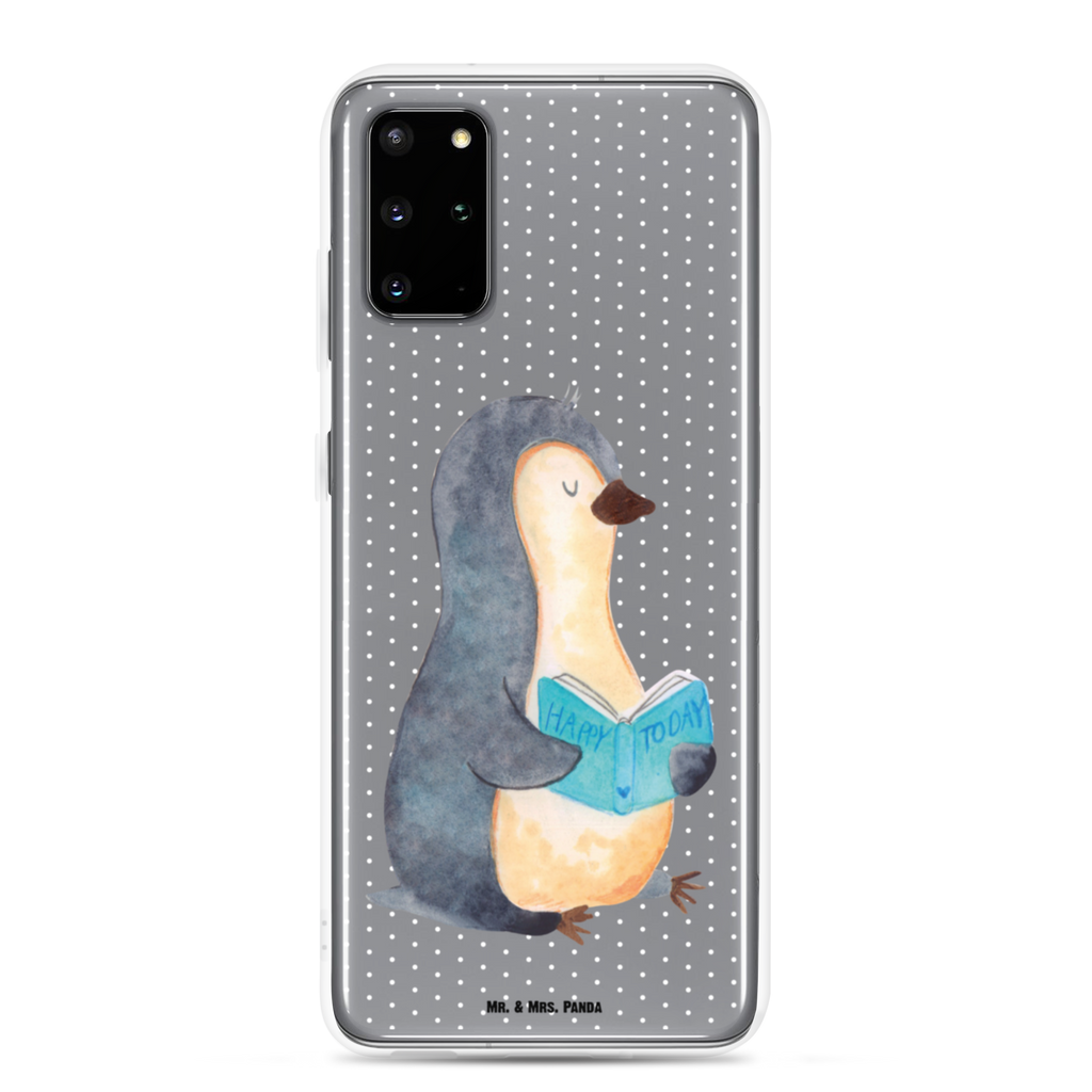 Handyhülle Pinguin Buch Handyhülle, Handycover, Transparente Handyhülle, Flexible Handyhülle, Handyschutz, Transparent, Durchsichtig, Schutzhülle für Handy, Stilvolle Handyhülle, Robuste Handyhülle, Schutz vor Kratzern, Schützende Handyhülle, Pinguin, Pinguine, Buch, Lesen, Bücherwurm, Nichtstun, Faulenzen, Ferien, Urlaub, Freizeit