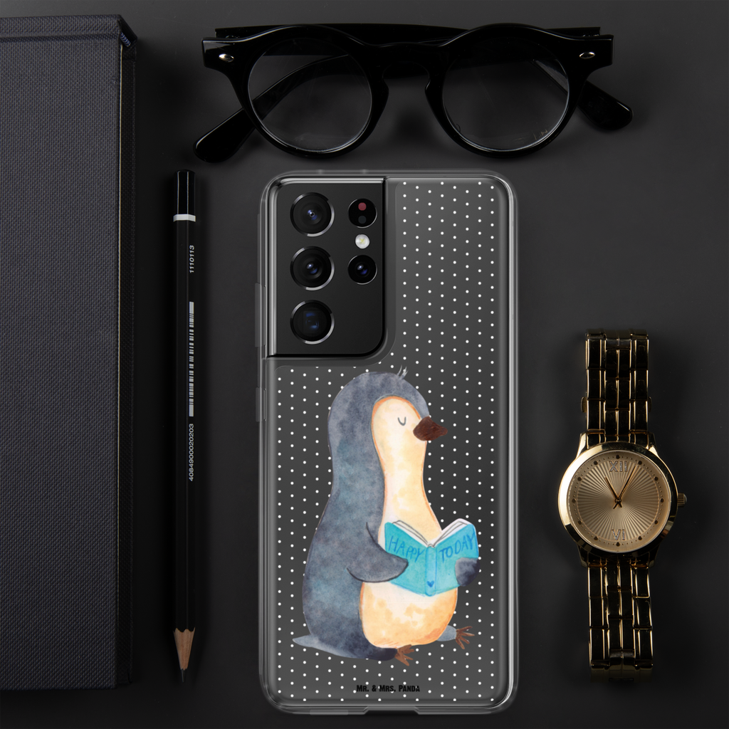 Handyhülle Pinguin Buch Handyhülle, Handycover, Transparente Handyhülle, Flexible Handyhülle, Handyschutz, Transparent, Durchsichtig, Schutzhülle für Handy, Stilvolle Handyhülle, Robuste Handyhülle, Schutz vor Kratzern, Schützende Handyhülle, Pinguin, Pinguine, Buch, Lesen, Bücherwurm, Nichtstun, Faulenzen, Ferien, Urlaub, Freizeit