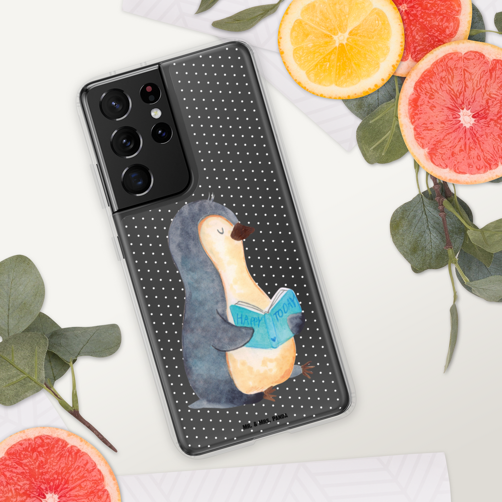 Handyhülle Pinguin Buch Handyhülle, Handycover, Transparente Handyhülle, Flexible Handyhülle, Handyschutz, Transparent, Durchsichtig, Schutzhülle für Handy, Stilvolle Handyhülle, Robuste Handyhülle, Schutz vor Kratzern, Schützende Handyhülle, Pinguin, Pinguine, Buch, Lesen, Bücherwurm, Nichtstun, Faulenzen, Ferien, Urlaub, Freizeit