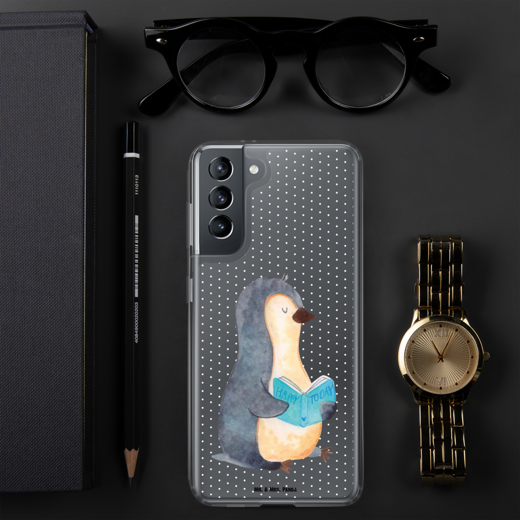 Handyhülle Pinguin Buch Handyhülle, Handycover, Transparente Handyhülle, Flexible Handyhülle, Handyschutz, Transparent, Durchsichtig, Schutzhülle für Handy, Stilvolle Handyhülle, Robuste Handyhülle, Schutz vor Kratzern, Schützende Handyhülle, Pinguin, Pinguine, Buch, Lesen, Bücherwurm, Nichtstun, Faulenzen, Ferien, Urlaub, Freizeit
