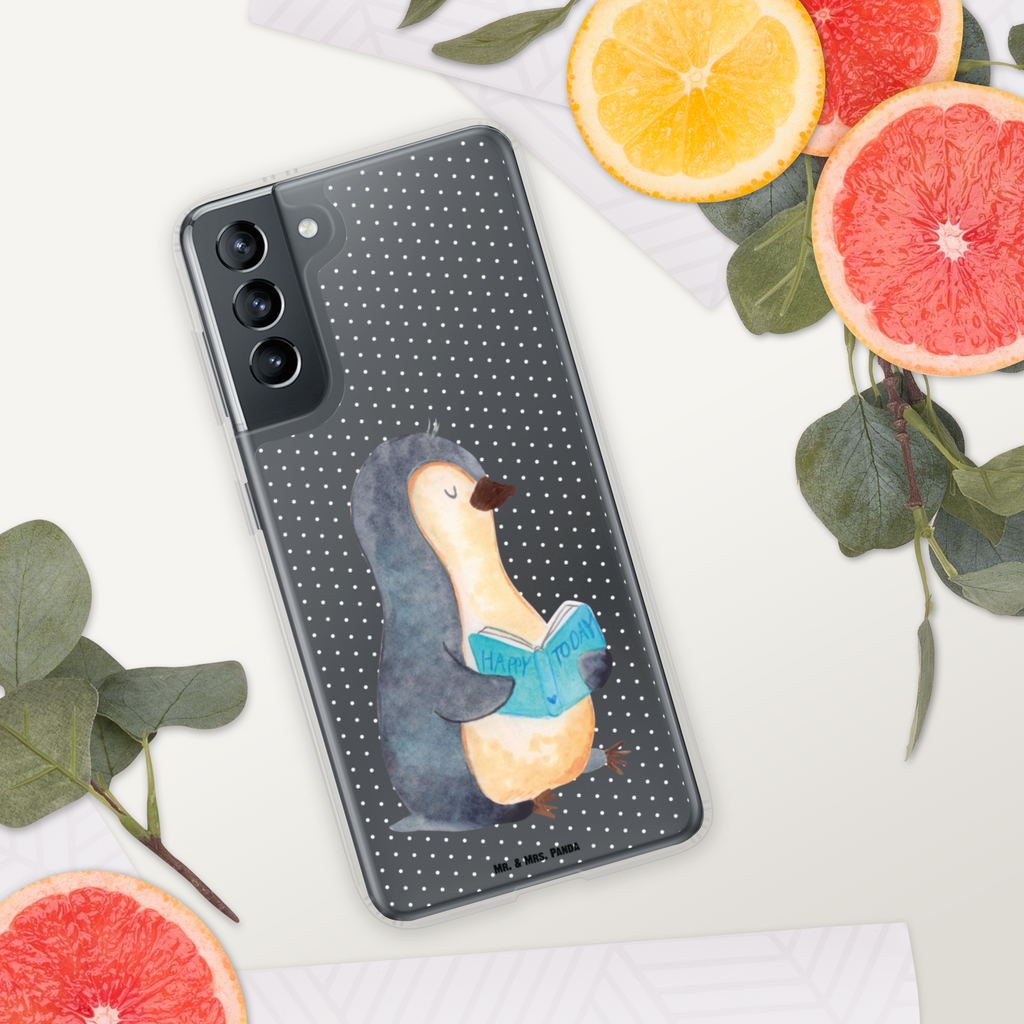 Handyhülle Pinguin Buch Handyhülle, Handycover, Transparente Handyhülle, Flexible Handyhülle, Handyschutz, Transparent, Durchsichtig, Schutzhülle für Handy, Stilvolle Handyhülle, Robuste Handyhülle, Schutz vor Kratzern, Schützende Handyhülle, Pinguin, Pinguine, Buch, Lesen, Bücherwurm, Nichtstun, Faulenzen, Ferien, Urlaub, Freizeit