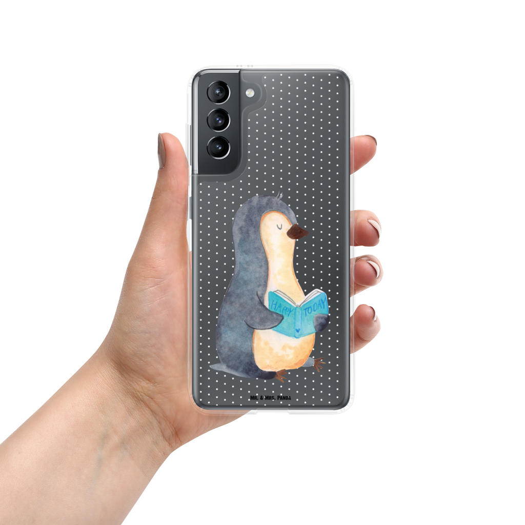 Handyhülle Pinguin Buch Handyhülle, Handycover, Transparente Handyhülle, Flexible Handyhülle, Handyschutz, Transparent, Durchsichtig, Schutzhülle für Handy, Stilvolle Handyhülle, Robuste Handyhülle, Schutz vor Kratzern, Schützende Handyhülle, Pinguin, Pinguine, Buch, Lesen, Bücherwurm, Nichtstun, Faulenzen, Ferien, Urlaub, Freizeit