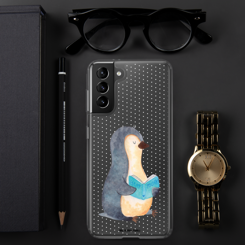 Handyhülle Pinguin Buch Handyhülle, Handycover, Transparente Handyhülle, Flexible Handyhülle, Handyschutz, Transparent, Durchsichtig, Schutzhülle für Handy, Stilvolle Handyhülle, Robuste Handyhülle, Schutz vor Kratzern, Schützende Handyhülle, Pinguin, Pinguine, Buch, Lesen, Bücherwurm, Nichtstun, Faulenzen, Ferien, Urlaub, Freizeit