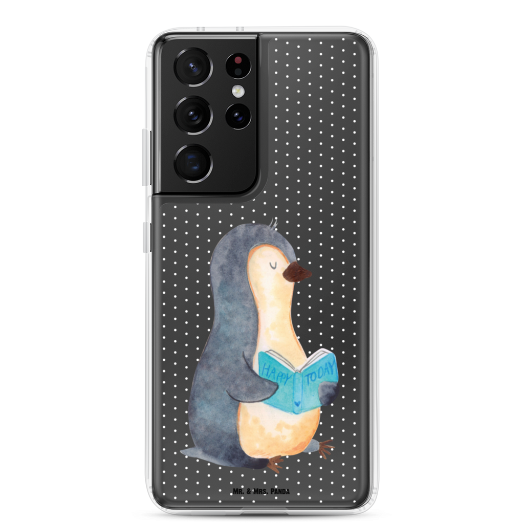 Handyhülle Pinguin Buch Handyhülle, Handycover, Transparente Handyhülle, Flexible Handyhülle, Handyschutz, Transparent, Durchsichtig, Schutzhülle für Handy, Stilvolle Handyhülle, Robuste Handyhülle, Schutz vor Kratzern, Schützende Handyhülle, Pinguin, Pinguine, Buch, Lesen, Bücherwurm, Nichtstun, Faulenzen, Ferien, Urlaub, Freizeit