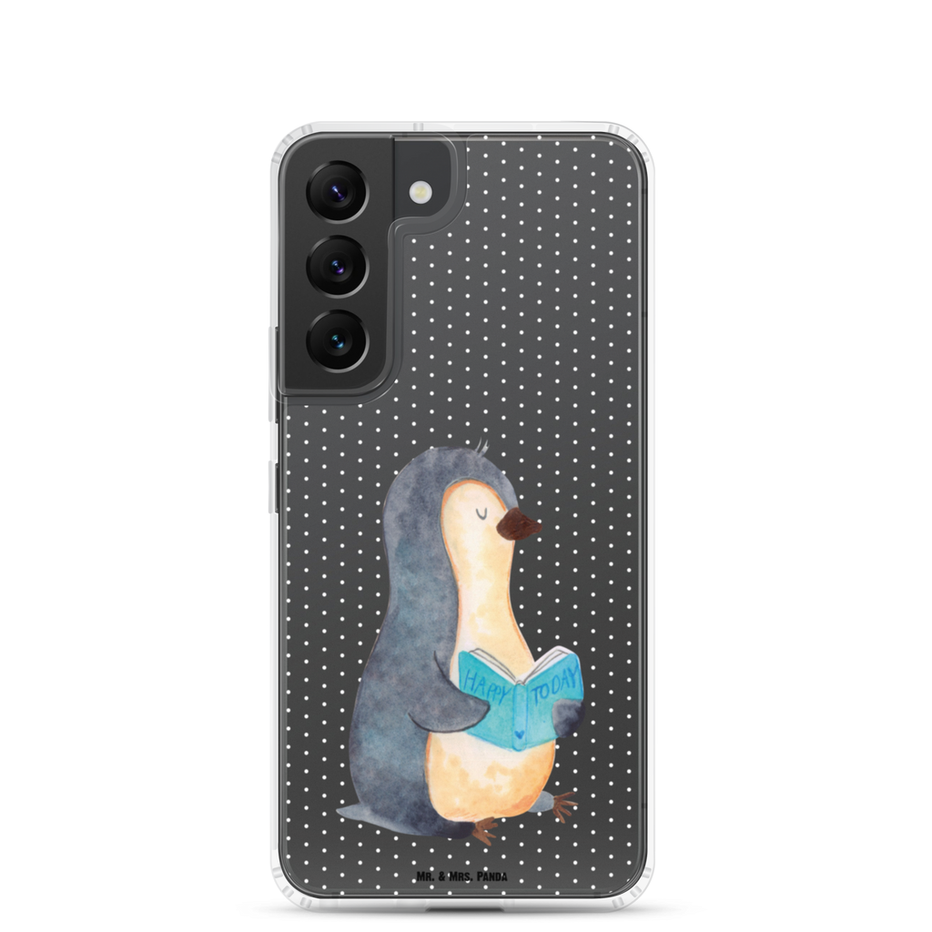 Handyhülle Pinguin Buch Handyhülle, Handycover, Transparente Handyhülle, Flexible Handyhülle, Handyschutz, Transparent, Durchsichtig, Schutzhülle für Handy, Stilvolle Handyhülle, Robuste Handyhülle, Schutz vor Kratzern, Schützende Handyhülle, Pinguin, Pinguine, Buch, Lesen, Bücherwurm, Nichtstun, Faulenzen, Ferien, Urlaub, Freizeit