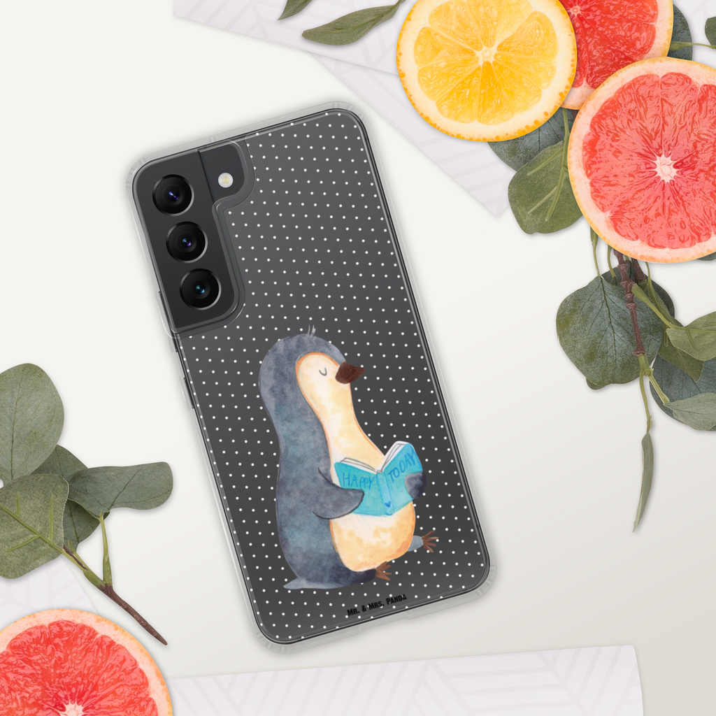 Handyhülle Pinguin Buch Handyhülle, Handycover, Transparente Handyhülle, Flexible Handyhülle, Handyschutz, Transparent, Durchsichtig, Schutzhülle für Handy, Stilvolle Handyhülle, Robuste Handyhülle, Schutz vor Kratzern, Schützende Handyhülle, Pinguin, Pinguine, Buch, Lesen, Bücherwurm, Nichtstun, Faulenzen, Ferien, Urlaub, Freizeit