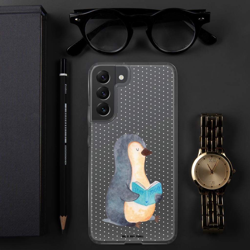 Handyhülle Pinguin Buch Handyhülle, Handycover, Transparente Handyhülle, Flexible Handyhülle, Handyschutz, Transparent, Durchsichtig, Schutzhülle für Handy, Stilvolle Handyhülle, Robuste Handyhülle, Schutz vor Kratzern, Schützende Handyhülle, Pinguin, Pinguine, Buch, Lesen, Bücherwurm, Nichtstun, Faulenzen, Ferien, Urlaub, Freizeit