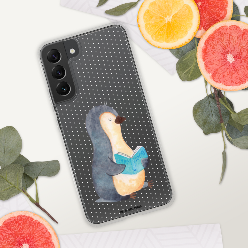 Handyhülle Pinguin Buch Handyhülle, Handycover, Transparente Handyhülle, Flexible Handyhülle, Handyschutz, Transparent, Durchsichtig, Schutzhülle für Handy, Stilvolle Handyhülle, Robuste Handyhülle, Schutz vor Kratzern, Schützende Handyhülle, Pinguin, Pinguine, Buch, Lesen, Bücherwurm, Nichtstun, Faulenzen, Ferien, Urlaub, Freizeit