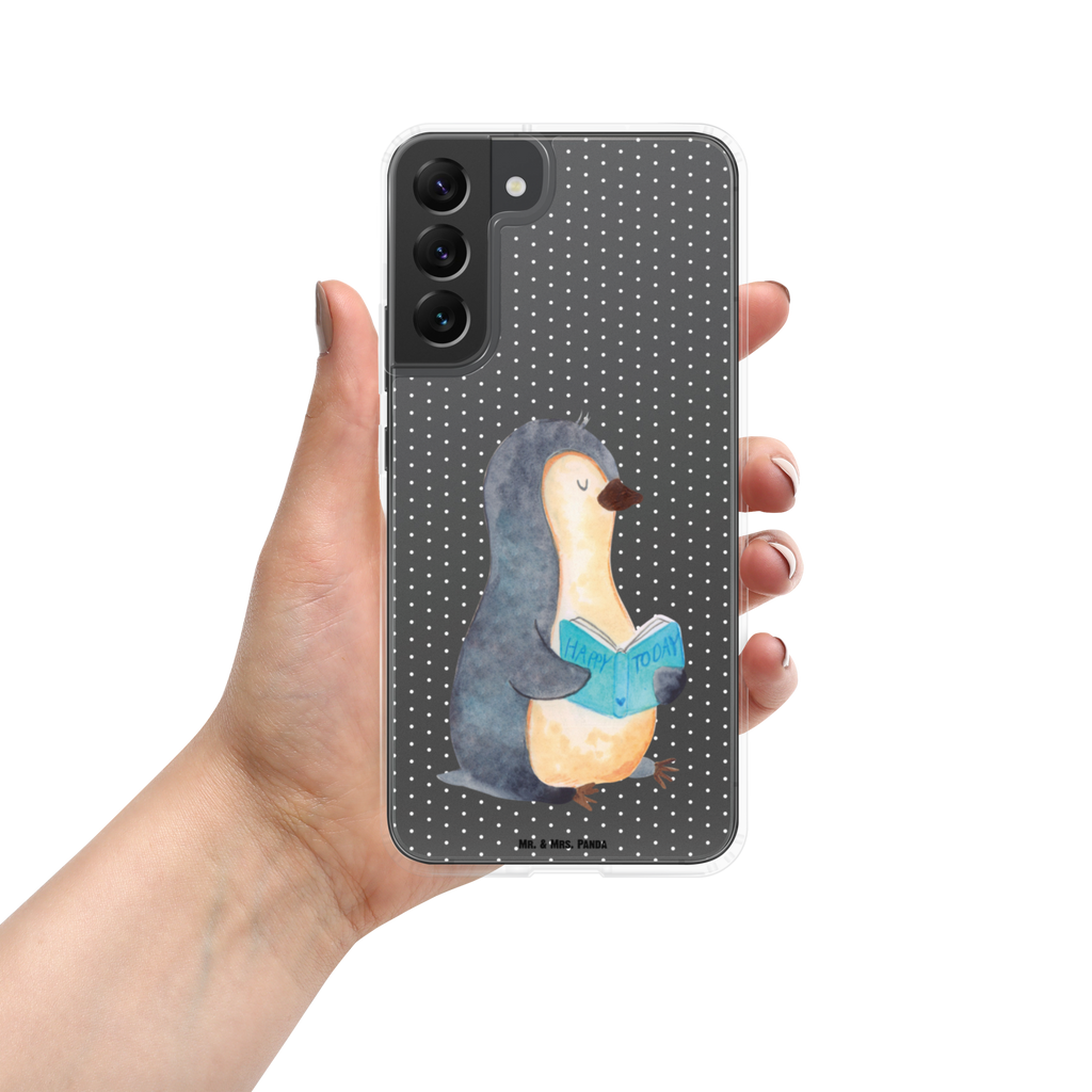 Handyhülle Pinguin Buch Handyhülle, Handycover, Transparente Handyhülle, Flexible Handyhülle, Handyschutz, Transparent, Durchsichtig, Schutzhülle für Handy, Stilvolle Handyhülle, Robuste Handyhülle, Schutz vor Kratzern, Schützende Handyhülle, Pinguin, Pinguine, Buch, Lesen, Bücherwurm, Nichtstun, Faulenzen, Ferien, Urlaub, Freizeit