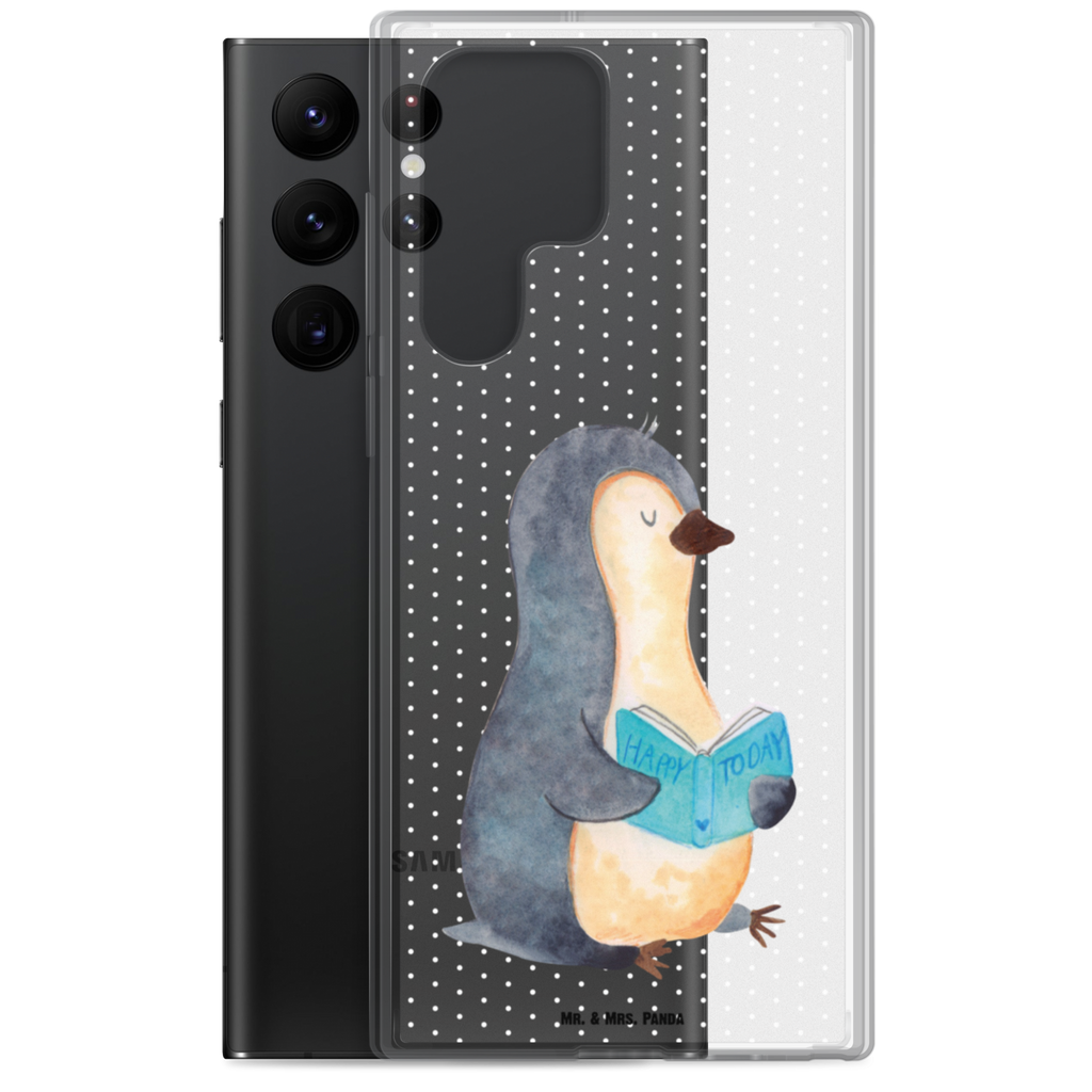 Handyhülle Pinguin Buch Handyhülle, Handycover, Transparente Handyhülle, Flexible Handyhülle, Handyschutz, Transparent, Durchsichtig, Schutzhülle für Handy, Stilvolle Handyhülle, Robuste Handyhülle, Schutz vor Kratzern, Schützende Handyhülle, Pinguin, Pinguine, Buch, Lesen, Bücherwurm, Nichtstun, Faulenzen, Ferien, Urlaub, Freizeit