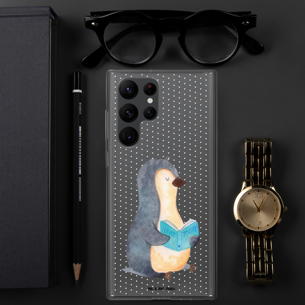 Handyhülle Pinguin Buch Handyhülle, Handycover, Transparente Handyhülle, Flexible Handyhülle, Handyschutz, Transparent, Durchsichtig, Schutzhülle für Handy, Stilvolle Handyhülle, Robuste Handyhülle, Schutz vor Kratzern, Schützende Handyhülle, Pinguin, Pinguine, Buch, Lesen, Bücherwurm, Nichtstun, Faulenzen, Ferien, Urlaub, Freizeit