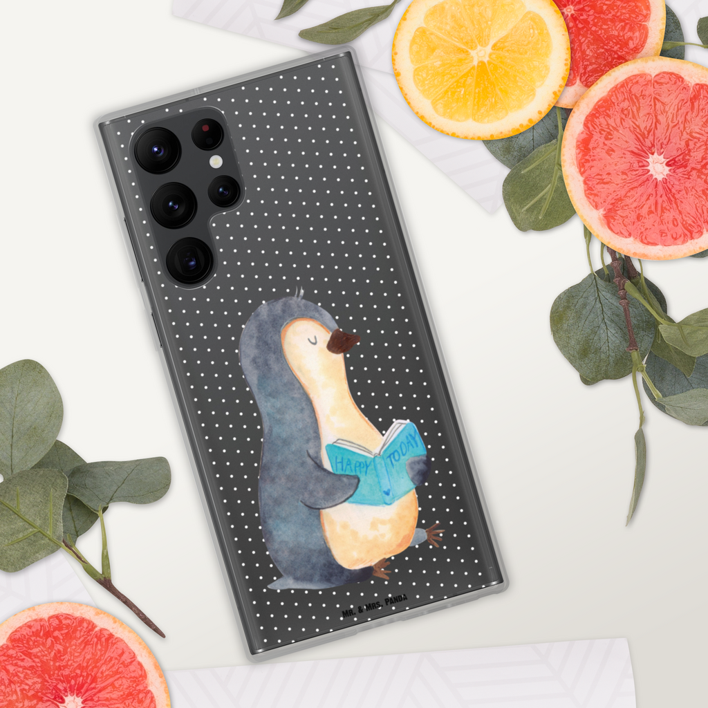 Handyhülle Pinguin Buch Handyhülle, Handycover, Transparente Handyhülle, Flexible Handyhülle, Handyschutz, Transparent, Durchsichtig, Schutzhülle für Handy, Stilvolle Handyhülle, Robuste Handyhülle, Schutz vor Kratzern, Schützende Handyhülle, Pinguin, Pinguine, Buch, Lesen, Bücherwurm, Nichtstun, Faulenzen, Ferien, Urlaub, Freizeit