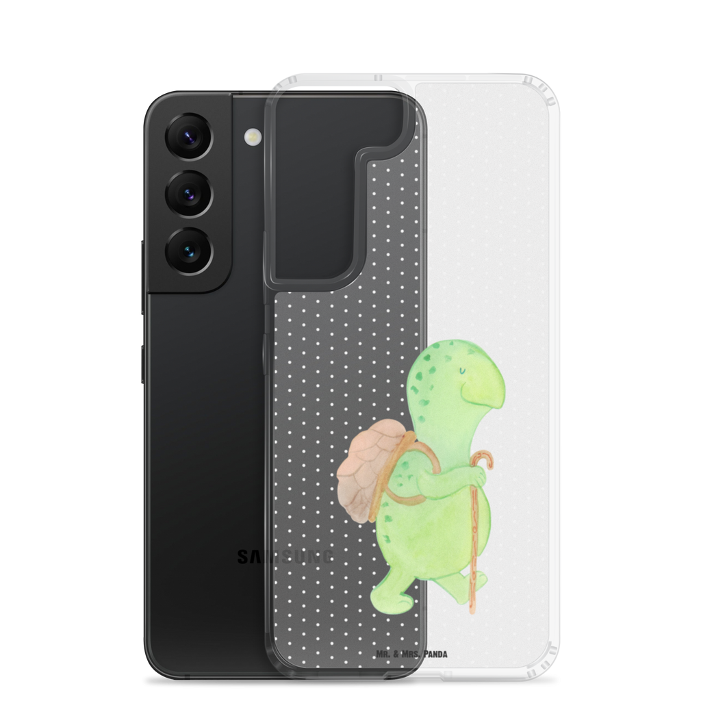 Handyhülle Schildkröte Wanderer Handyhülle, Handycover, Transparente Handyhülle, Flexible Handyhülle, Handyschutz, Transparent, Durchsichtig, Schutzhülle für Handy, Stilvolle Handyhülle, Robuste Handyhülle, Schutz vor Kratzern, Schützende Handyhülle, Schildkröte, Schildkröten, Motivation, Motivationsspruch, Motivationssprüche, Neuanfang