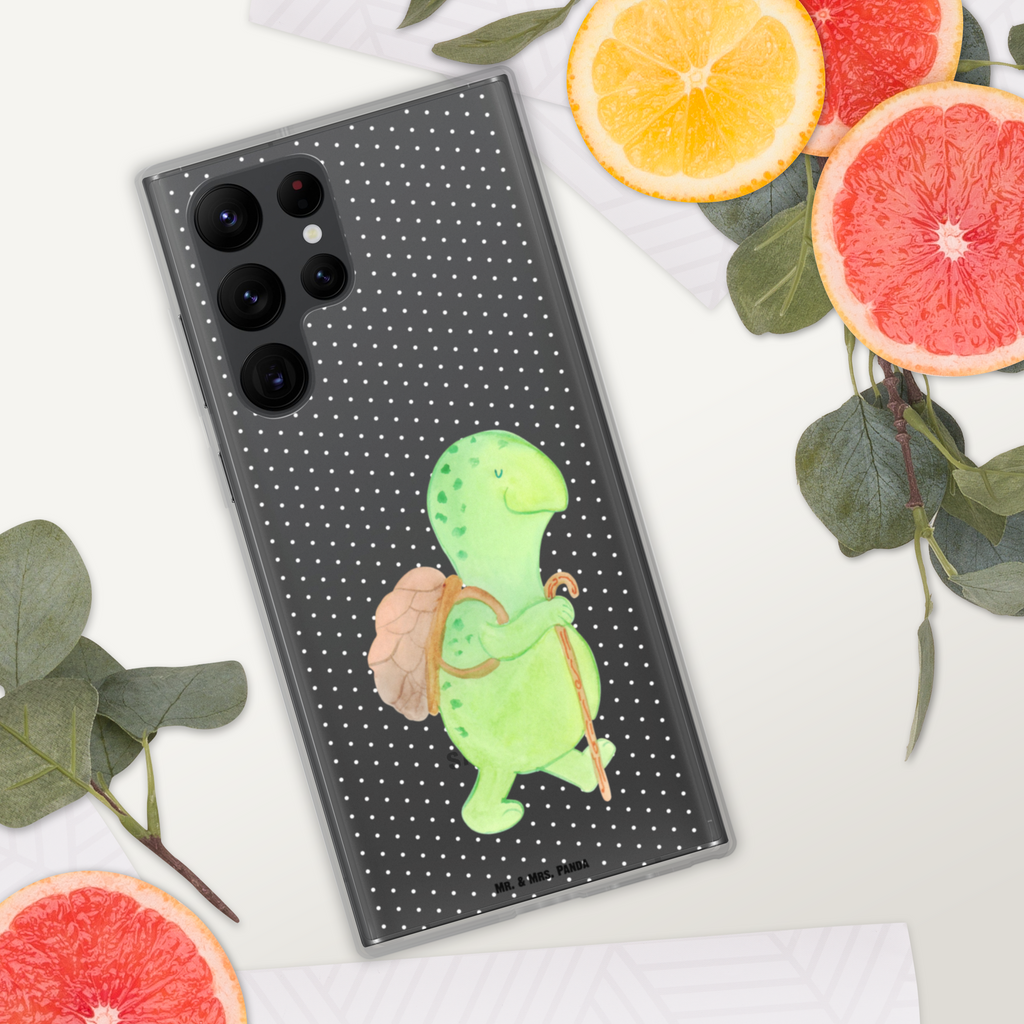 Handyhülle Schildkröte Wanderer Handyhülle, Handycover, Transparente Handyhülle, Flexible Handyhülle, Handyschutz, Transparent, Durchsichtig, Schutzhülle für Handy, Stilvolle Handyhülle, Robuste Handyhülle, Schutz vor Kratzern, Schützende Handyhülle, Schildkröte, Schildkröten, Motivation, Motivationsspruch, Motivationssprüche, Neuanfang