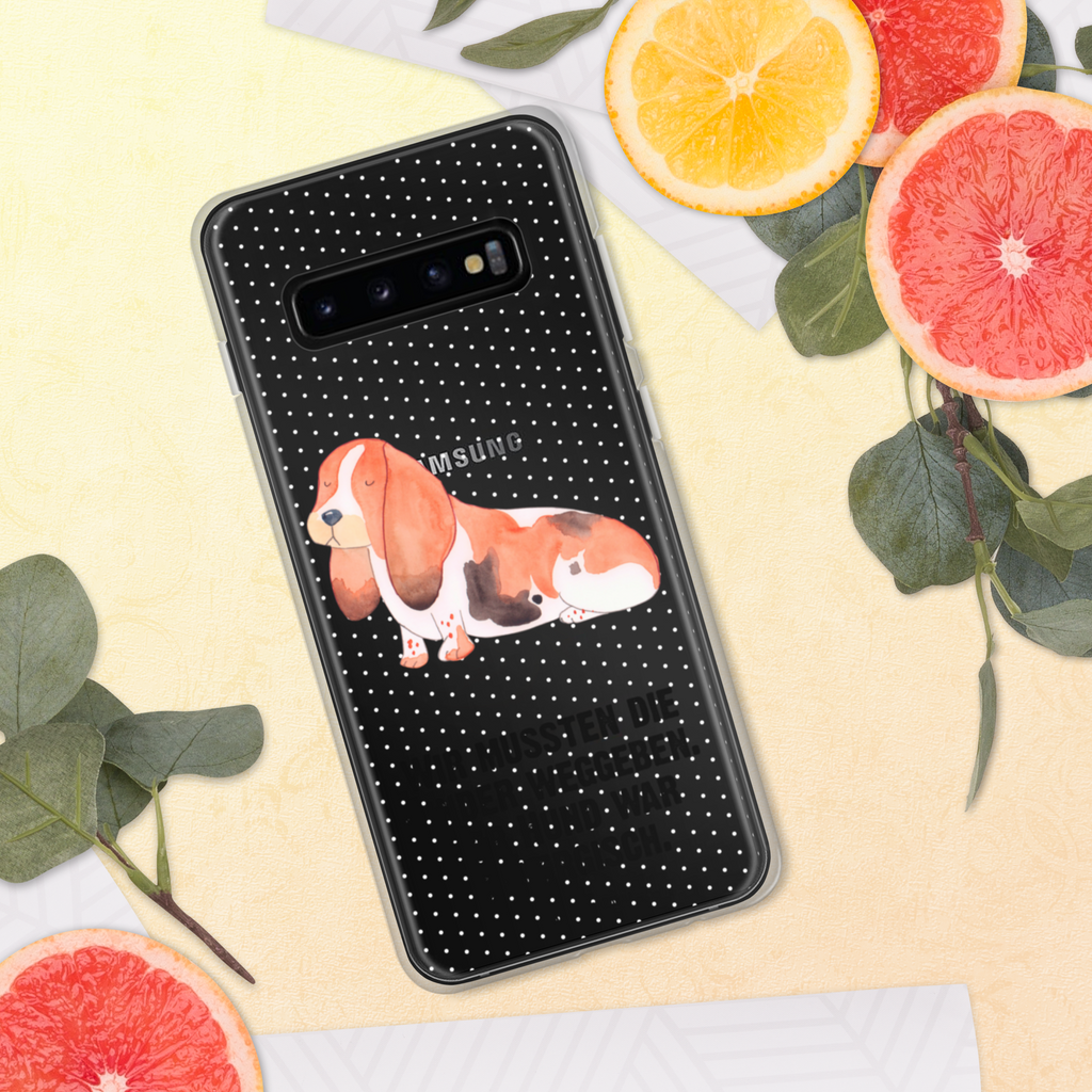 Handyhülle Hund Basset Hound Hund, Basset Hound, Basset, Hundeliebe, kinderlos,  Handyhülle, Handycover, Transparente Handyhülle, Flexible Handyhülle, Handyschutz, Transparent, Durchsichtig, Schutzhülle für Handy, Stilvolle Handyhülle, Robuste Handyhülle, Schutz vor Kratzern, Schützende Handyhülle  Hund, Hundemotiv, Haustier, Hunderasse, Tierliebhaber, Hundebesitzer, Sprüche