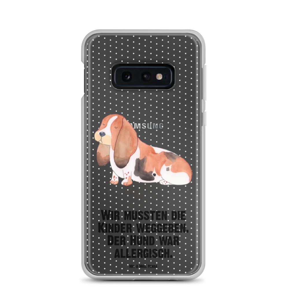 Handyhülle Hund Basset Hound Hund, Basset Hound, Basset, Hundeliebe, kinderlos,  Handyhülle, Handycover, Transparente Handyhülle, Flexible Handyhülle, Handyschutz, Transparent, Durchsichtig, Schutzhülle für Handy, Stilvolle Handyhülle, Robuste Handyhülle, Schutz vor Kratzern, Schützende Handyhülle  Hund, Hundemotiv, Haustier, Hunderasse, Tierliebhaber, Hundebesitzer, Sprüche