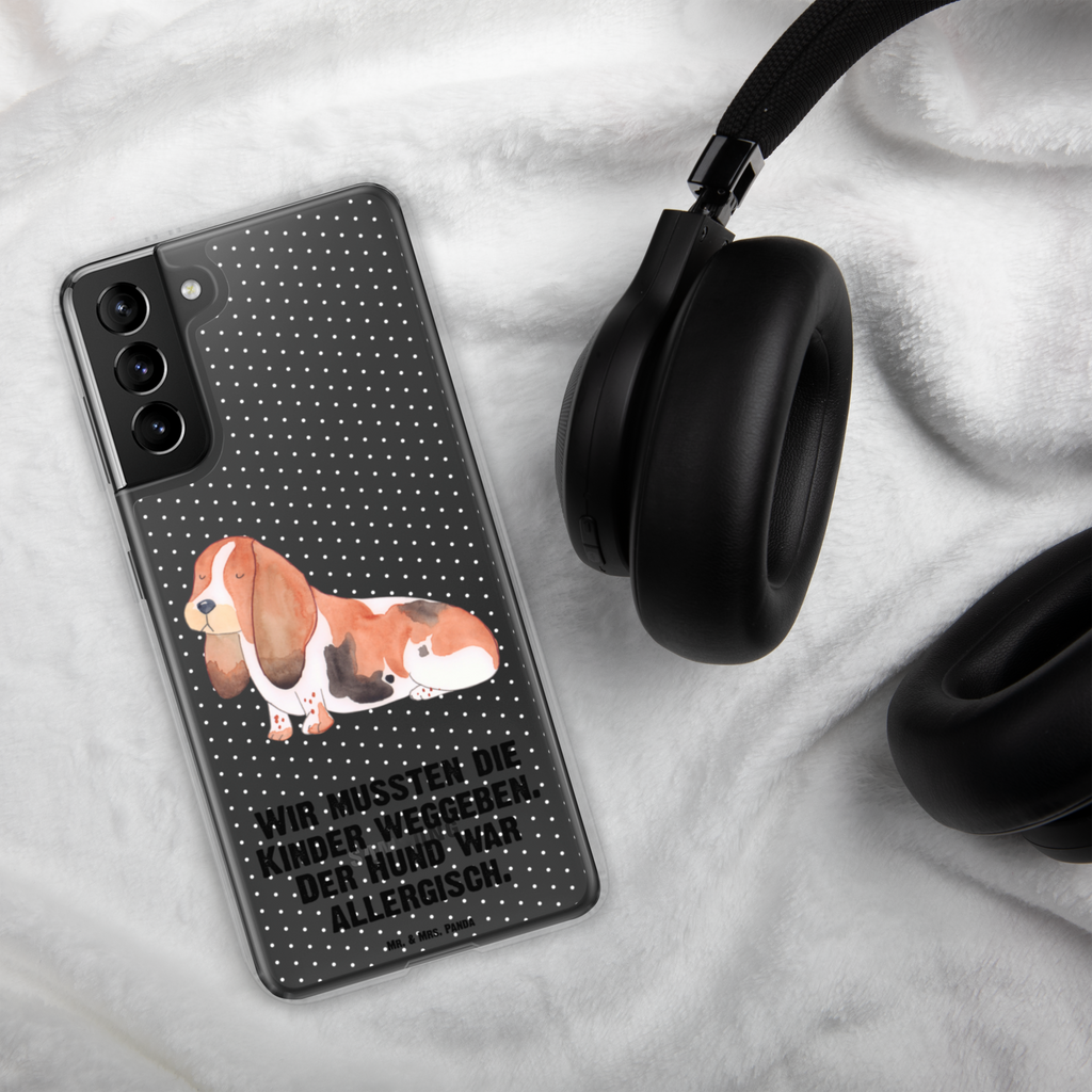 Handyhülle Hund Basset Hound Hund, Basset Hound, Basset, Hundeliebe, kinderlos,  Handyhülle, Handycover, Transparente Handyhülle, Flexible Handyhülle, Handyschutz, Transparent, Durchsichtig, Schutzhülle für Handy, Stilvolle Handyhülle, Robuste Handyhülle, Schutz vor Kratzern, Schützende Handyhülle  Hund, Hundemotiv, Haustier, Hunderasse, Tierliebhaber, Hundebesitzer, Sprüche