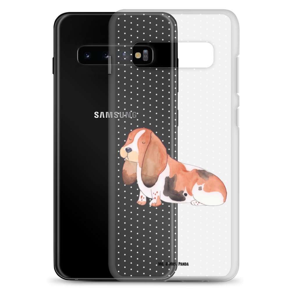Handyhülle Hund Basset Hound Hund, Basset Hound, Basset, Hundeliebe, kinderlos,  Handyhülle, Handycover, Transparente Handyhülle, Flexible Handyhülle, Handyschutz, Transparent, Durchsichtig, Schutzhülle für Handy, Stilvolle Handyhülle, Robuste Handyhülle, Schutz vor Kratzern, Schützende Handyhülle  Hund, Hundemotiv, Haustier, Hunderasse, Tierliebhaber, Hundebesitzer, Sprüche