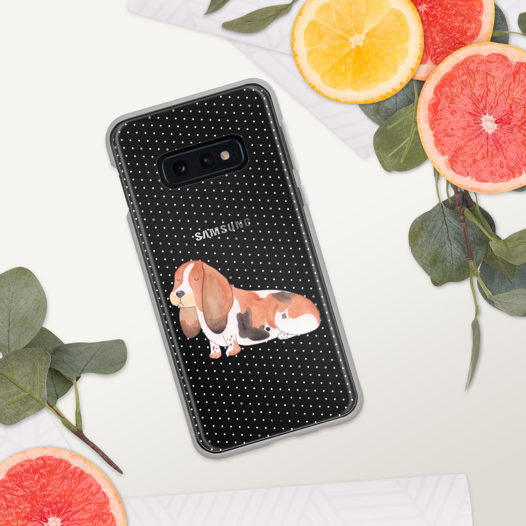 Handyhülle Hund Basset Hound Hund, Basset Hound, Basset, Hundeliebe, kinderlos,  Handyhülle, Handycover, Transparente Handyhülle, Flexible Handyhülle, Handyschutz, Transparent, Durchsichtig, Schutzhülle für Handy, Stilvolle Handyhülle, Robuste Handyhülle, Schutz vor Kratzern, Schützende Handyhülle  Hund, Hundemotiv, Haustier, Hunderasse, Tierliebhaber, Hundebesitzer, Sprüche