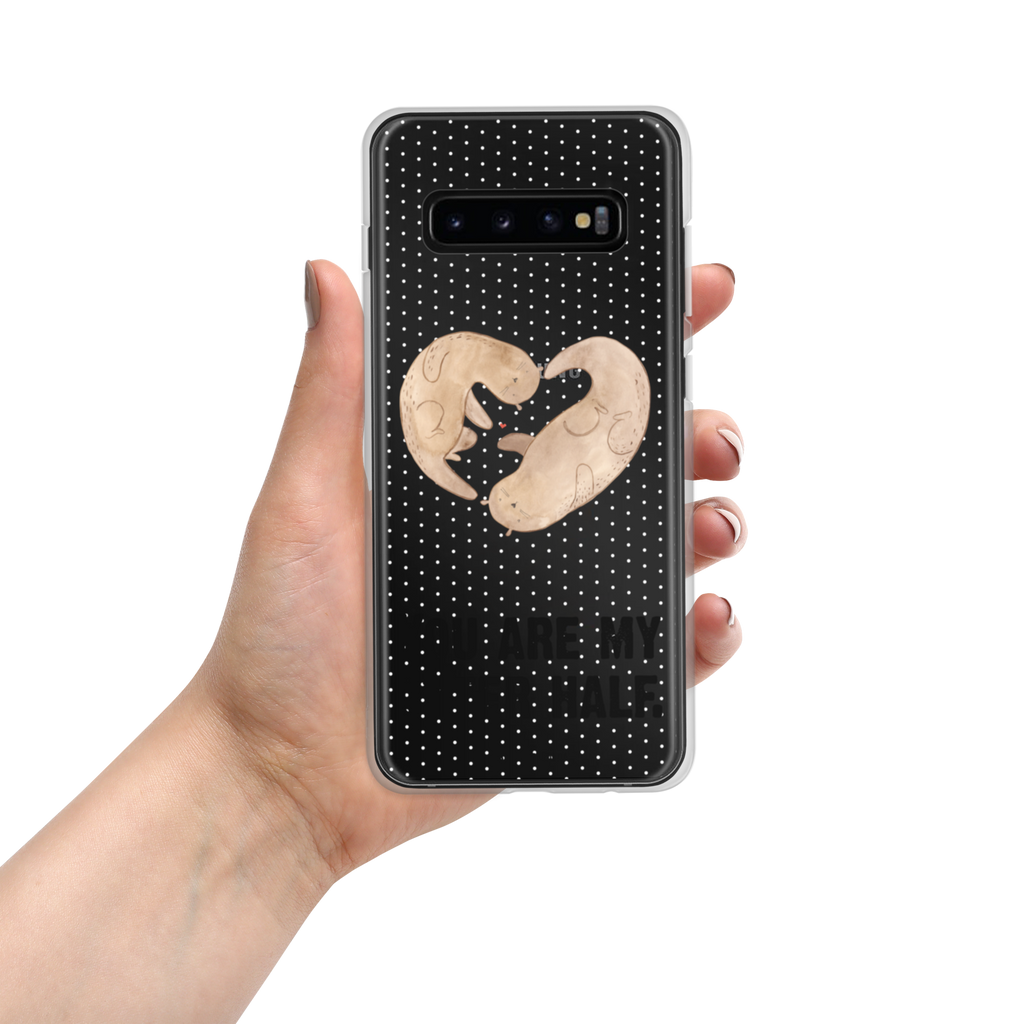 Handyhülle Otter Herz Handyhülle, Handycover, Transparente Handyhülle, Flexible Handyhülle, Handyschutz, Transparent, Durchsichtig, Schutzhülle für Handy, Stilvolle Handyhülle, Robuste Handyhülle, Schutz vor Kratzern, Schützende Handyhülle, Otter, Fischotter, Seeotter, Liebe, Herz, Liebesbeweis, Liebesgeschenk, Bessere Hälfte, Love you, Jahrestag, Hochzeitstag, Verlobung, gemeinsames Leben