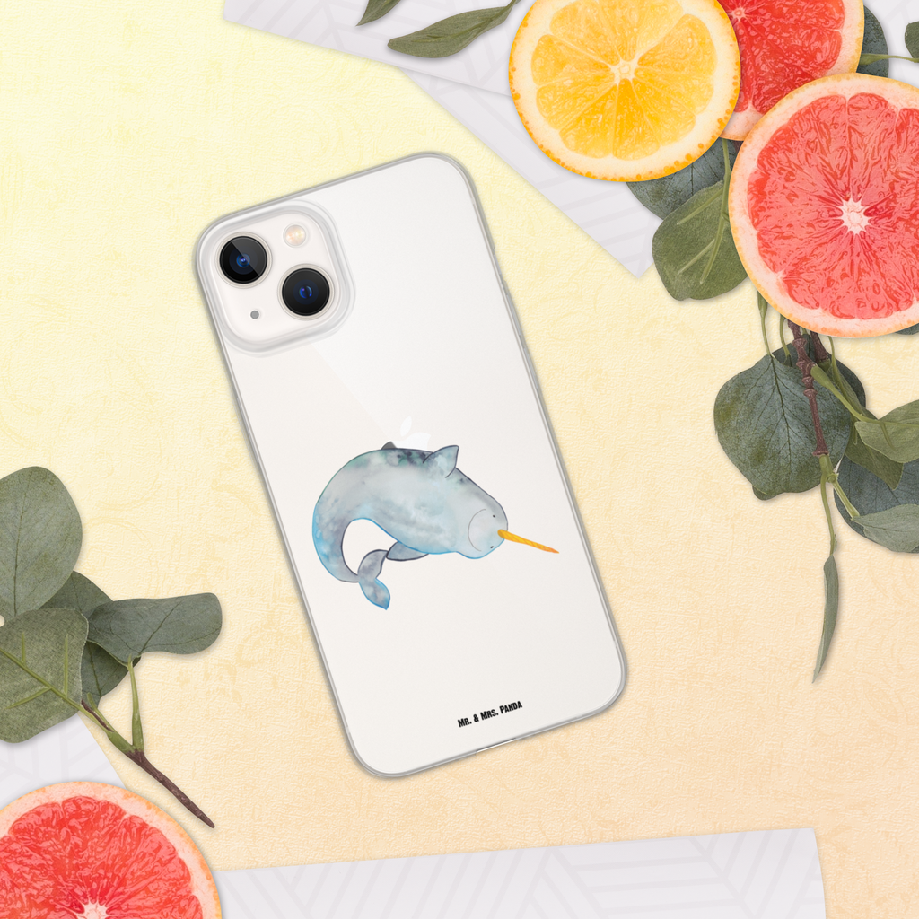 Handyhülle Narwal Handyhülle, Handycover, Transparente Handyhülle, Flexible Handyhülle, Handyschutz, Transparent, Durchsichtig, Schutzhülle für Handy, Stilvolle Handyhülle, Robuste Handyhülle, Schutz vor Kratzern, Schützende Handyhülle, Meerestiere, Meer, Urlaub, Narwal, Wal, Putzen, Hausfrau, Junggesellin, aufräumen, Kinderzimmer