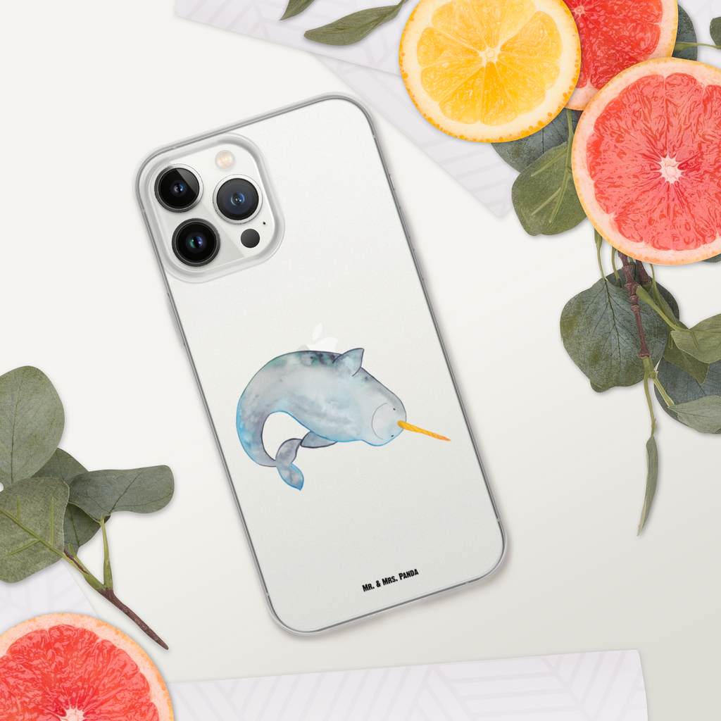 Handyhülle Narwal Handyhülle, Handycover, Transparente Handyhülle, Flexible Handyhülle, Handyschutz, Transparent, Durchsichtig, Schutzhülle für Handy, Stilvolle Handyhülle, Robuste Handyhülle, Schutz vor Kratzern, Schützende Handyhülle, Meerestiere, Meer, Urlaub, Narwal, Wal, Putzen, Hausfrau, Junggesellin, aufräumen, Kinderzimmer