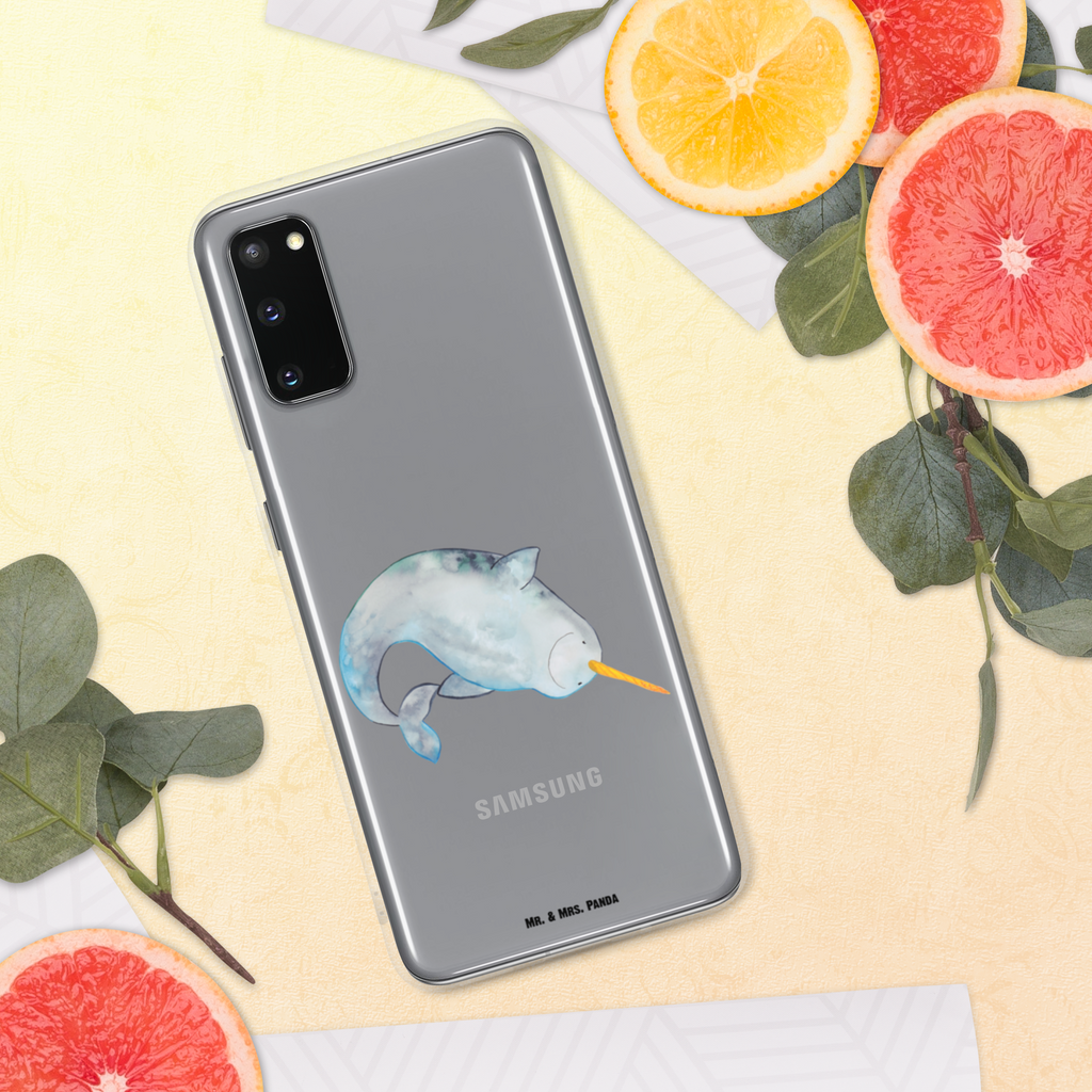 Handyhülle Narwal Handyhülle, Handycover, Transparente Handyhülle, Flexible Handyhülle, Handyschutz, Transparent, Durchsichtig, Schutzhülle für Handy, Stilvolle Handyhülle, Robuste Handyhülle, Schutz vor Kratzern, Schützende Handyhülle, Meerestiere, Meer, Urlaub, Narwal, Wal, Putzen, Hausfrau, Junggesellin, aufräumen, Kinderzimmer