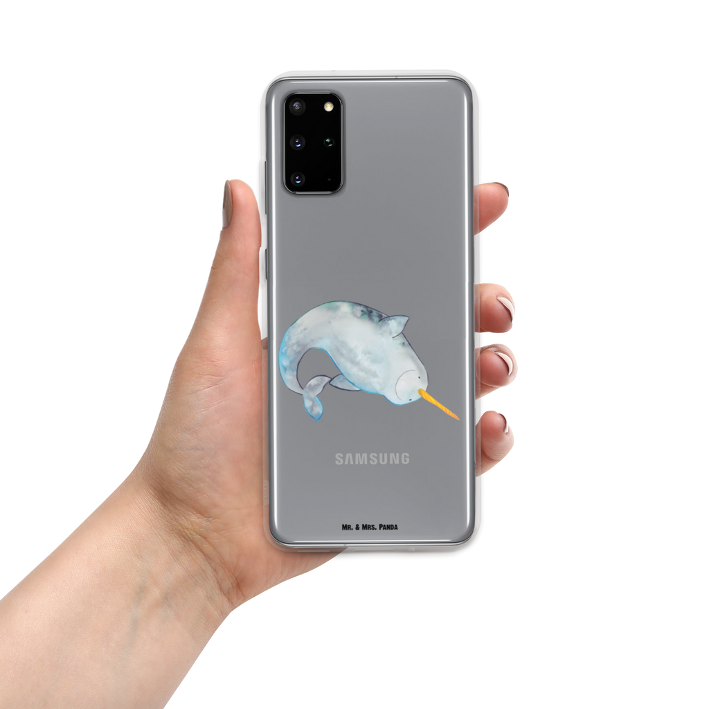 Handyhülle Narwal Handyhülle, Handycover, Transparente Handyhülle, Flexible Handyhülle, Handyschutz, Transparent, Durchsichtig, Schutzhülle für Handy, Stilvolle Handyhülle, Robuste Handyhülle, Schutz vor Kratzern, Schützende Handyhülle, Meerestiere, Meer, Urlaub, Narwal, Wal, Putzen, Hausfrau, Junggesellin, aufräumen, Kinderzimmer